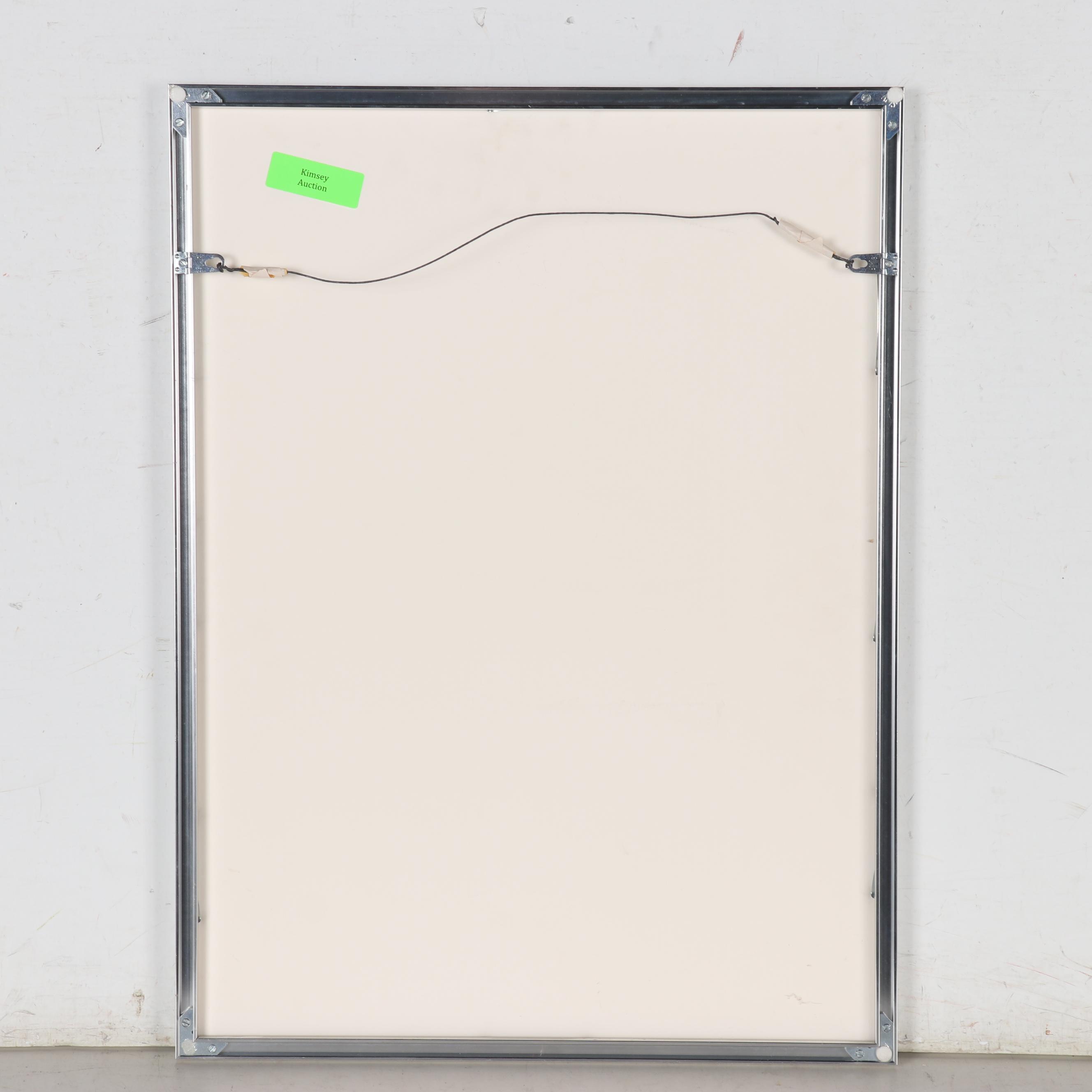 Jacqueline Saunders Figural Watercolor Painting of Female Nude