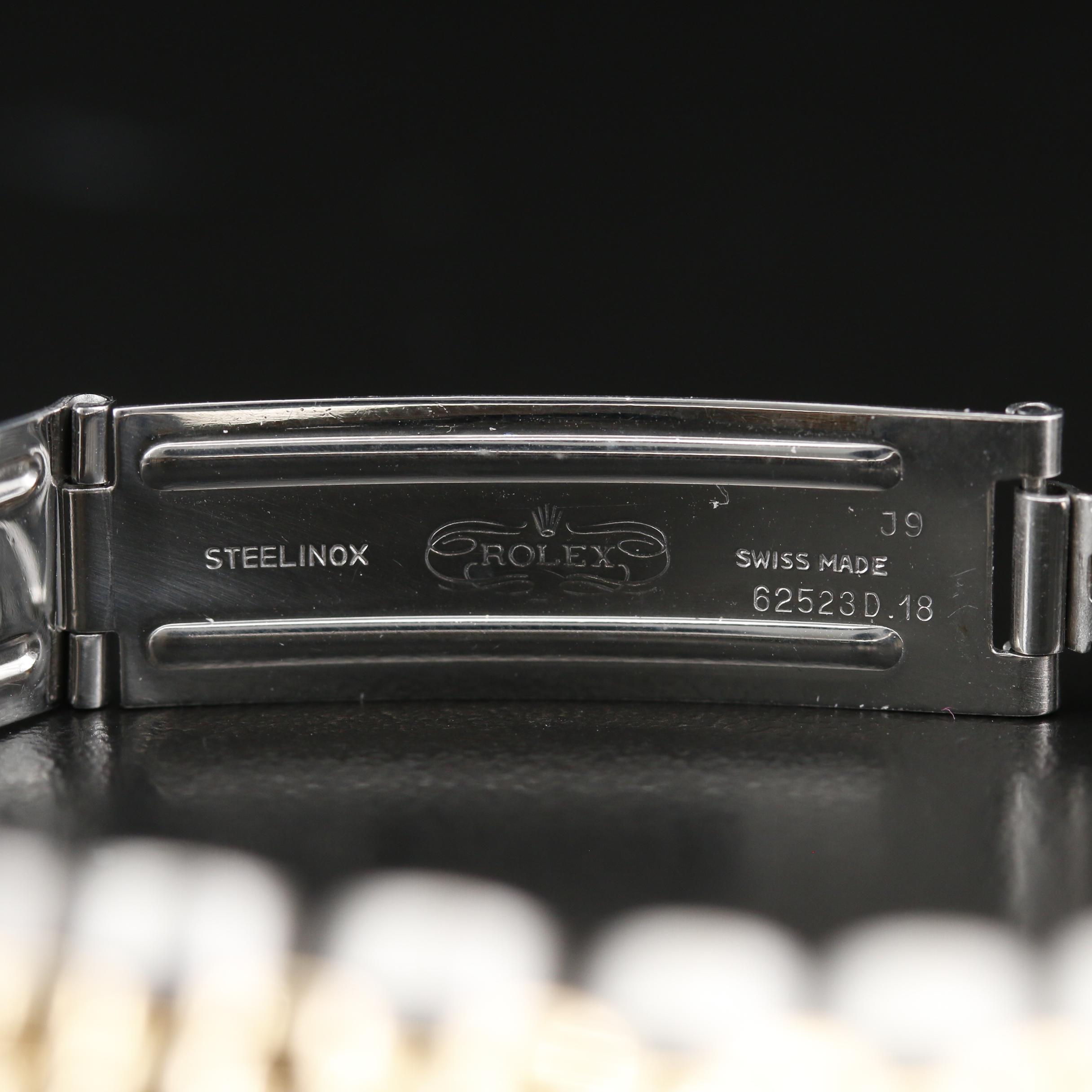 1997 Rolex 14K and 18K 1.00 CTW Diamond Datejust Automatic Watch