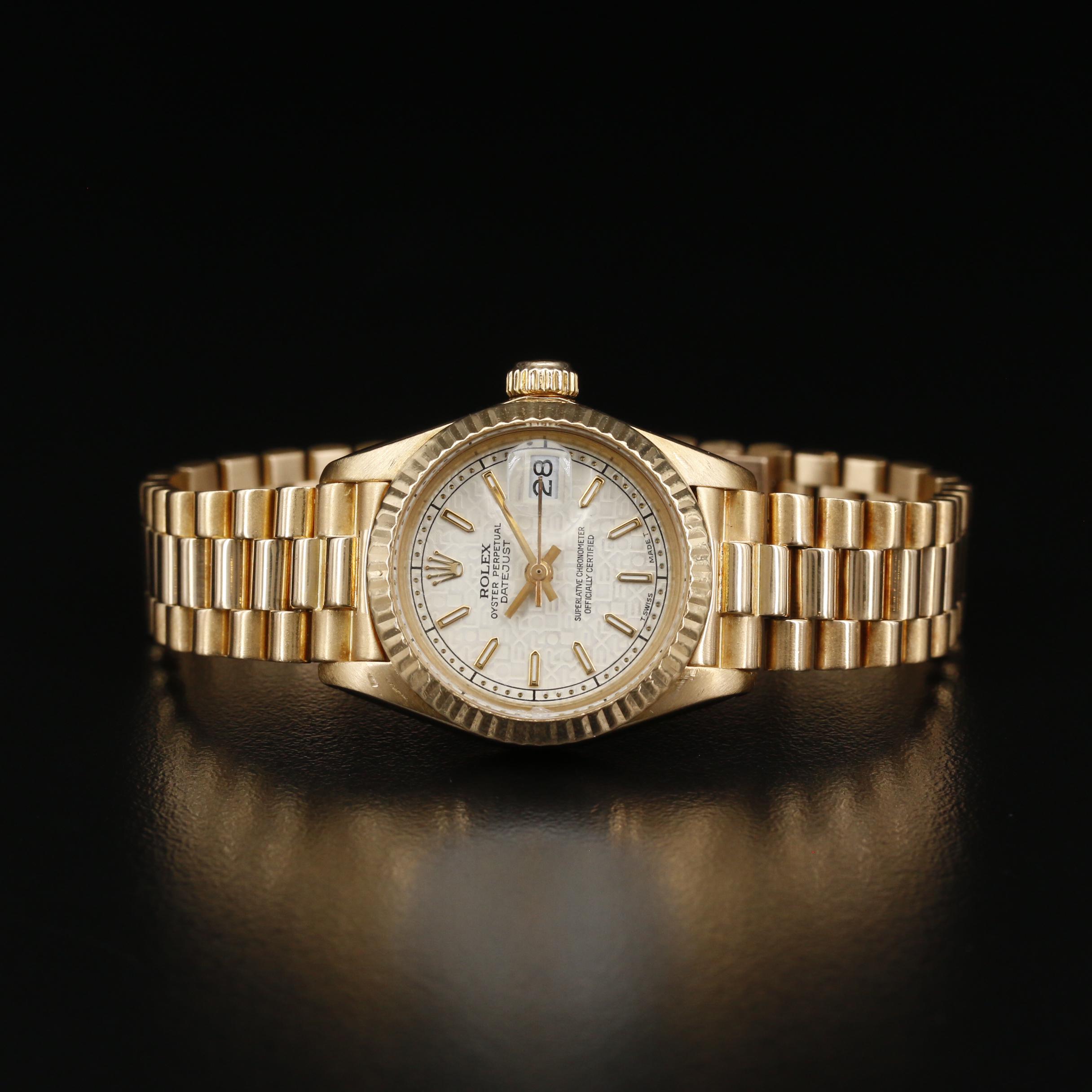 1979 Rolex Modified Datejust Model 6917 Automatic Watch