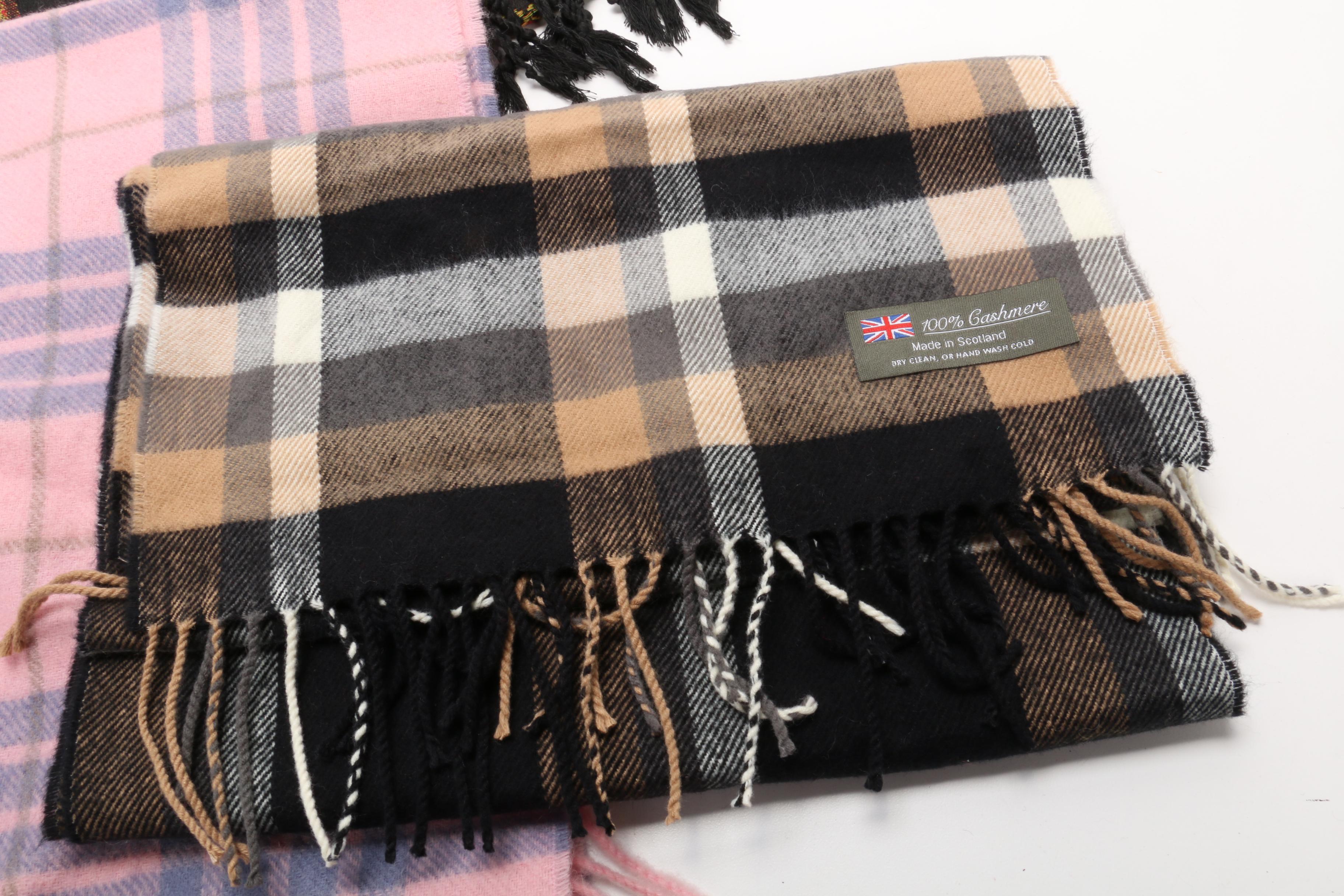 Scottish Cashmere, McRitchie of Edinburgh Wool Scarf, Pashmina and Other Scarves