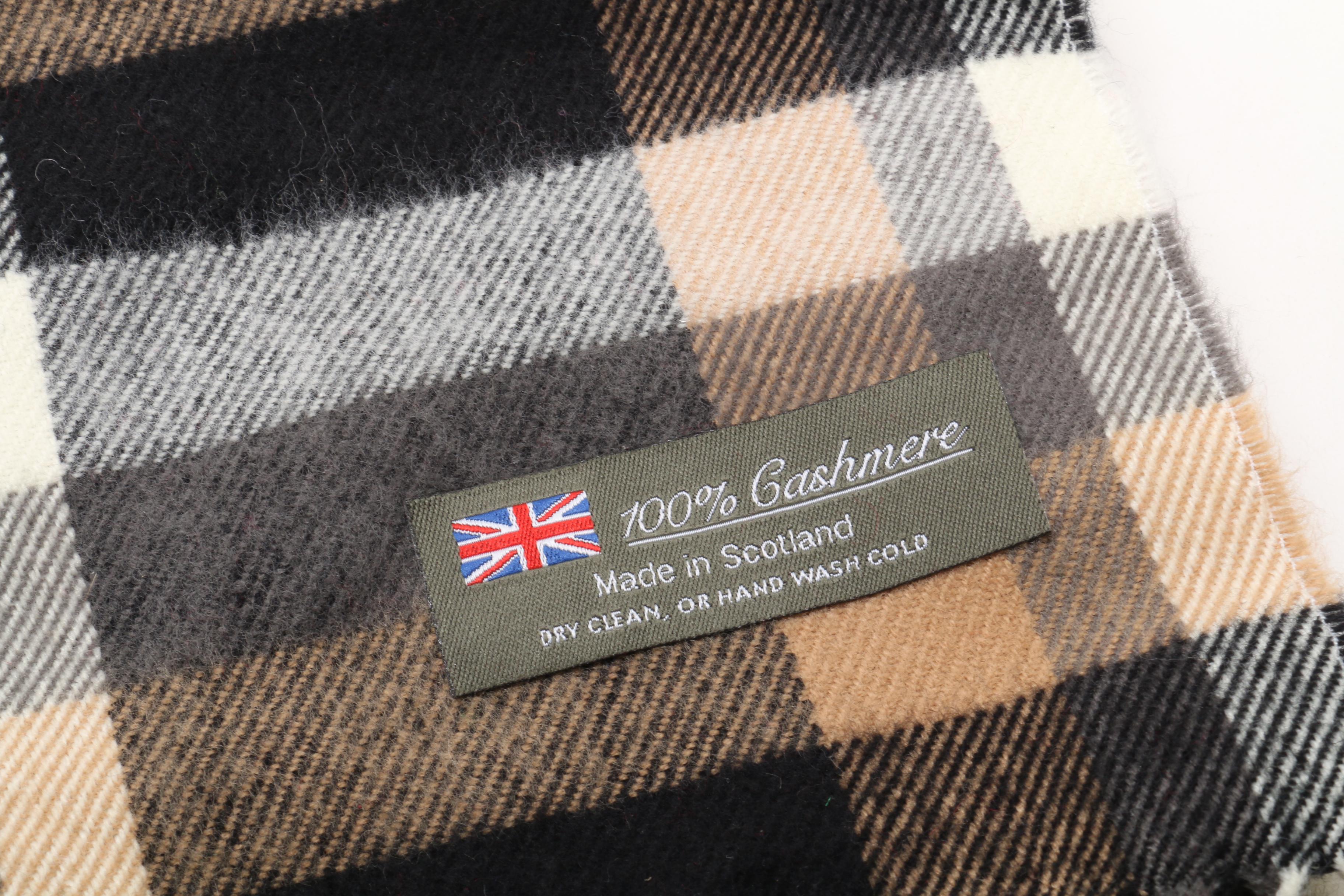 Scottish Cashmere, McRitchie of Edinburgh Wool Scarf, Pashmina and Other Scarves