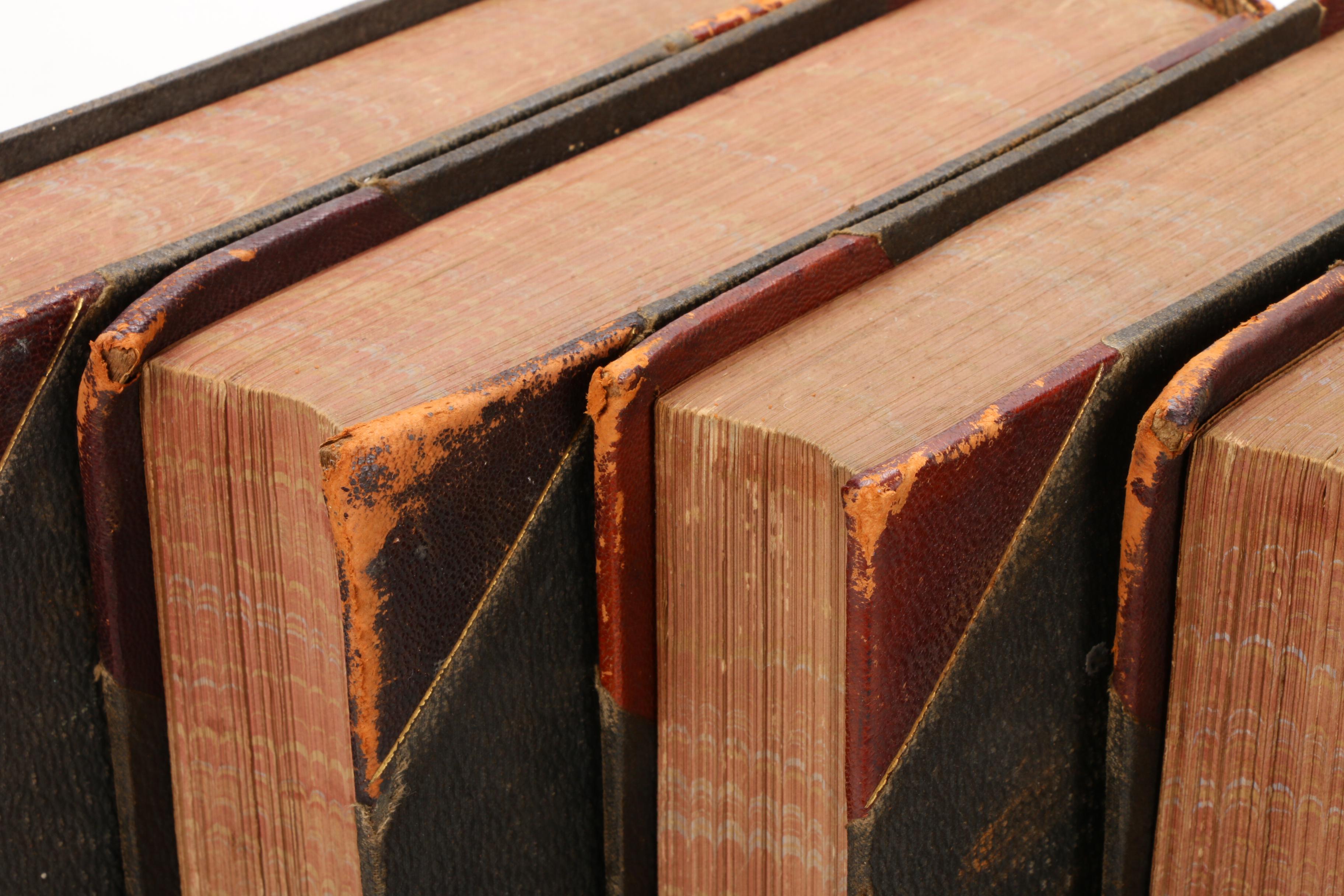 1889 "The New People's Cyclopedia of Universal Knowledge" Four Volume Set