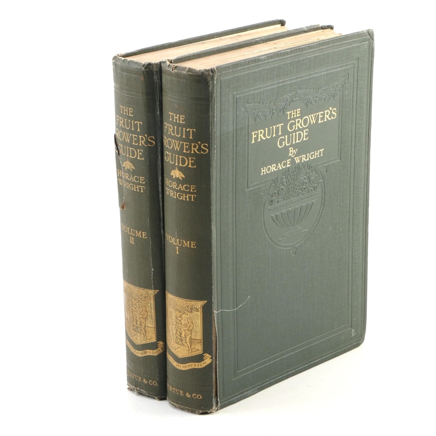 "The Fruit-Grower's Guide" Volumes I–II by Horace Wright, 1924
