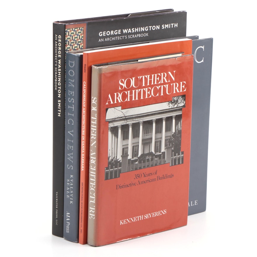 First Edition "George Washington Smith: An Architect's Scrapbook" and Others