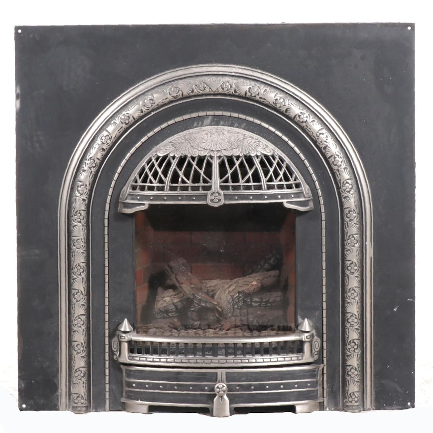 Miles Industries Inc. Victorian Style Gas Fireplace
