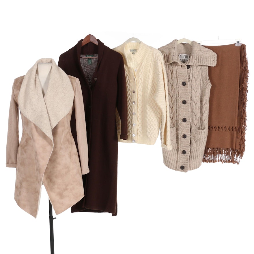 Ralph Lauren, Ruehl, and More Jackets, Cardigans, Sweaters, Vest and More