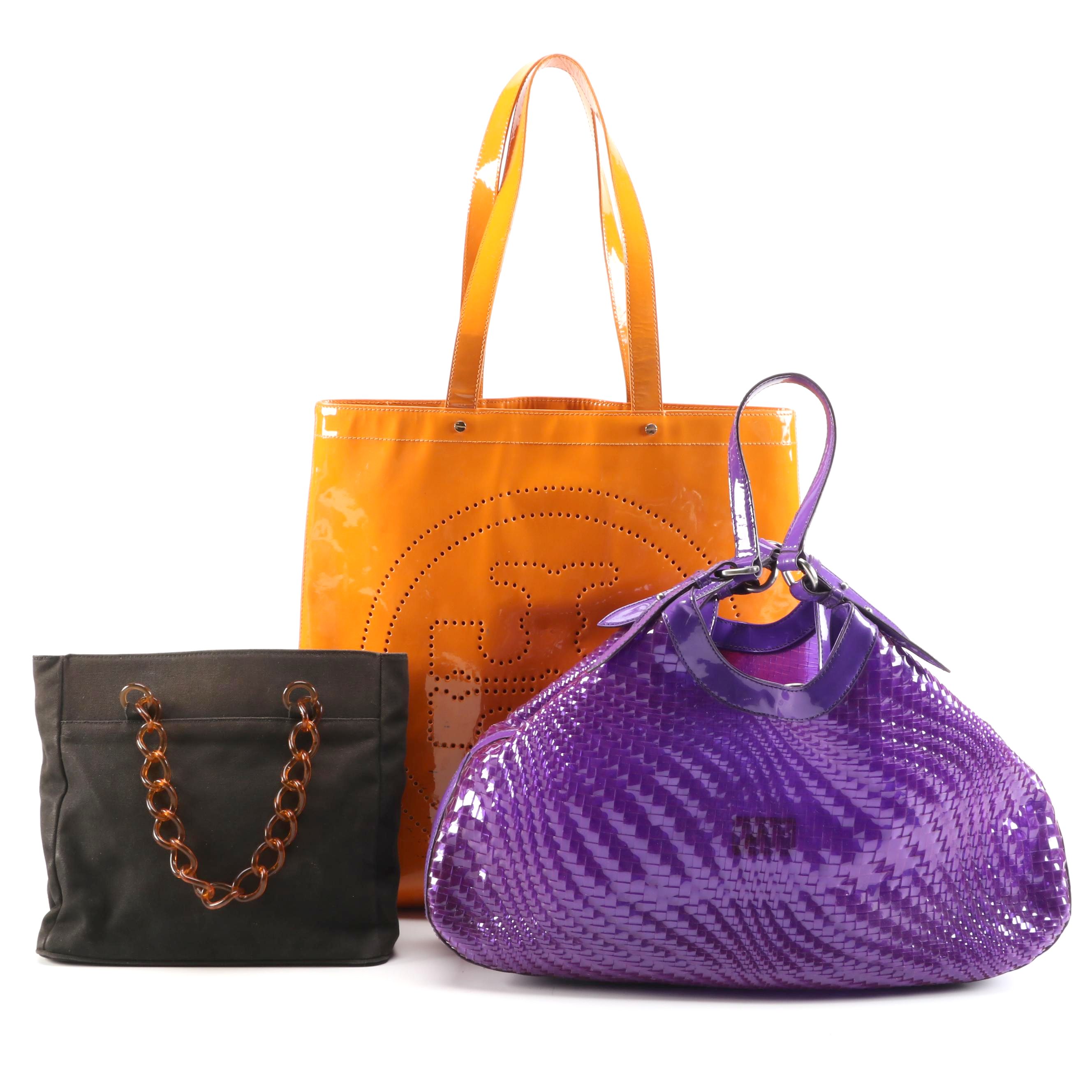 Tory Burch, Cole Haan and Ursele Beaugeste Tote Bags