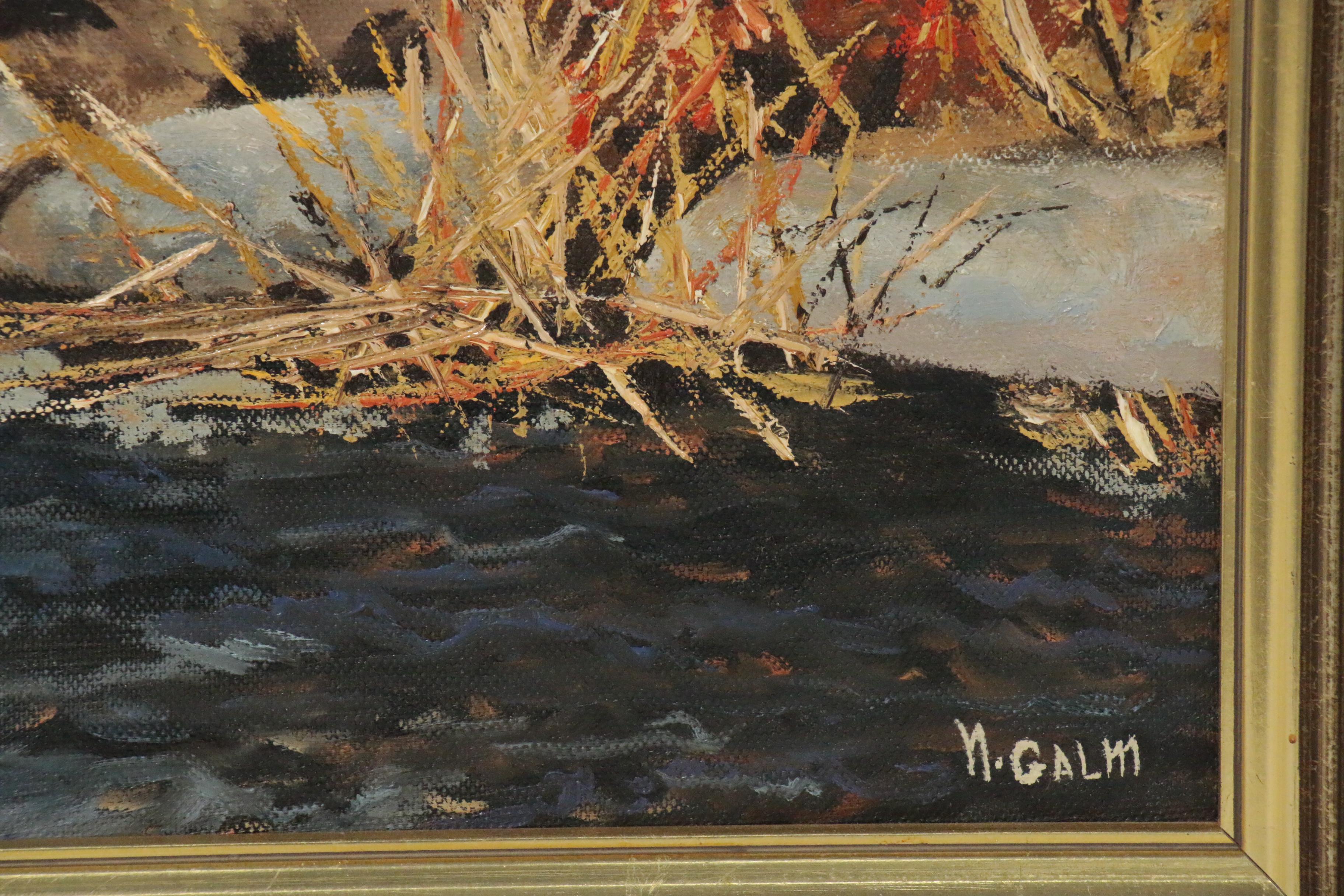 Nancy Galm Landscape Oil Painting, Late 20th to 21st Century