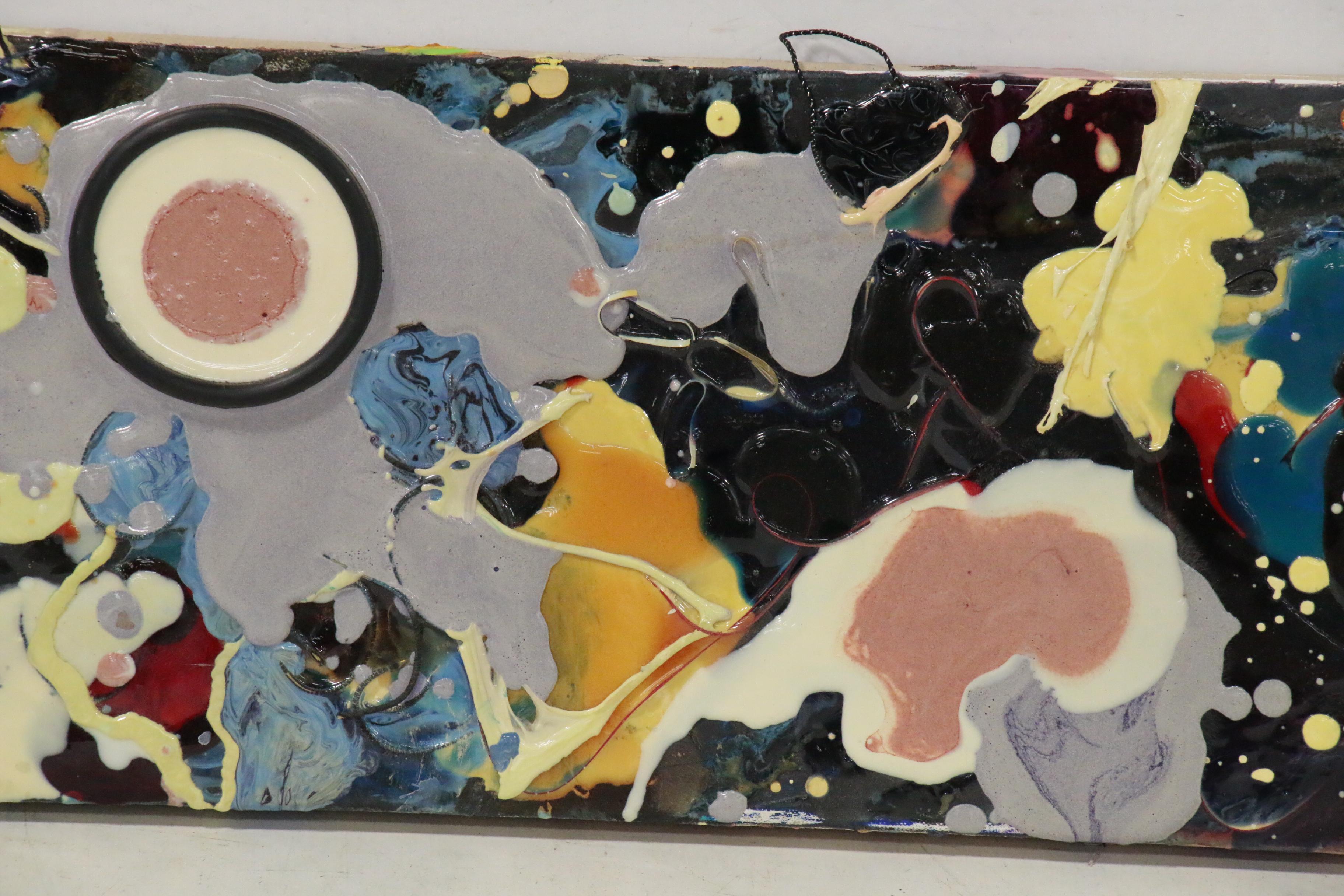 Liz Atzberger Abstract Mixed Media "Gimme A Pigfoot," 21st Century