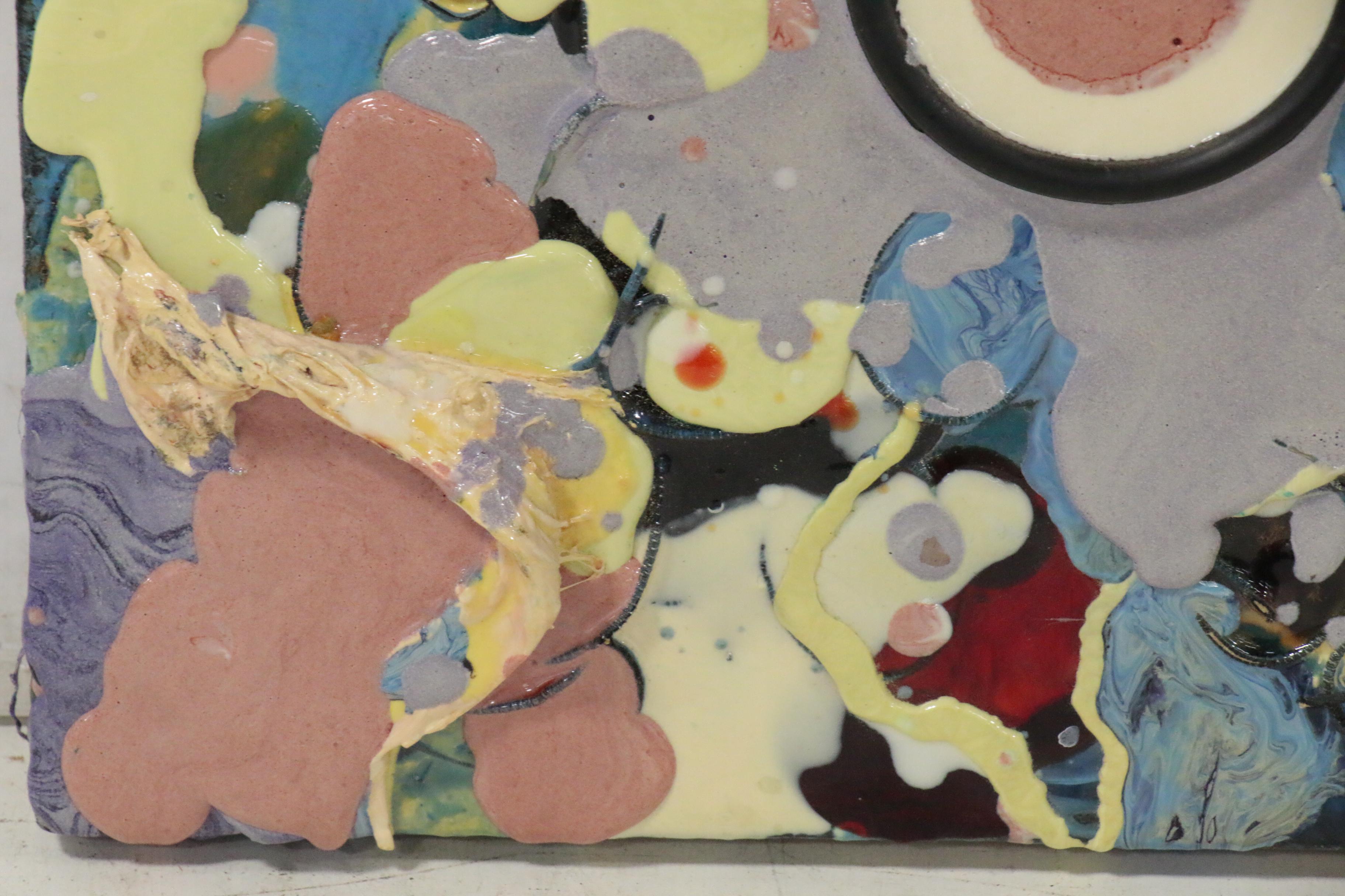 Liz Atzberger Abstract Mixed Media "Gimme A Pigfoot," 21st Century