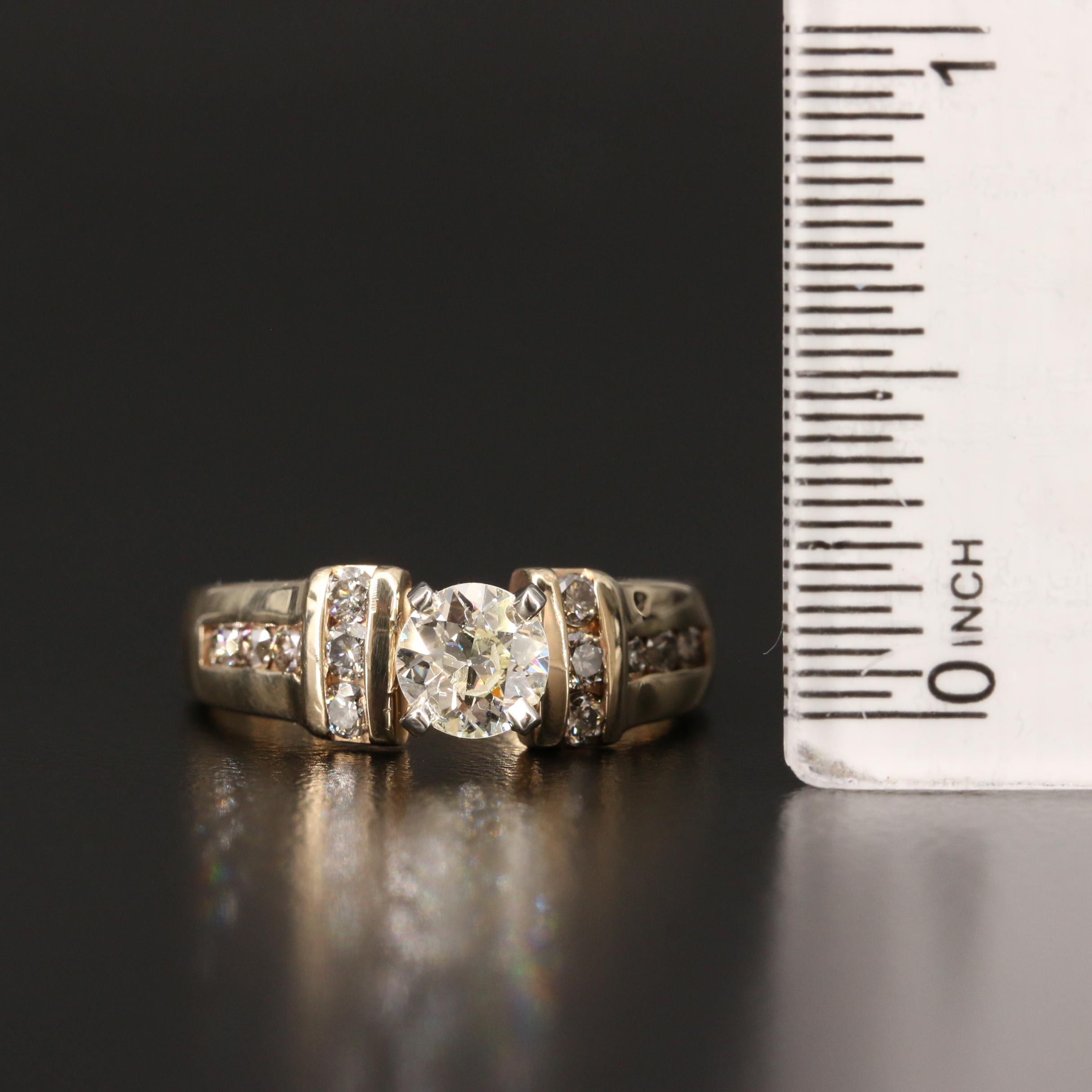14K 1.14 CTW Diamond Ring