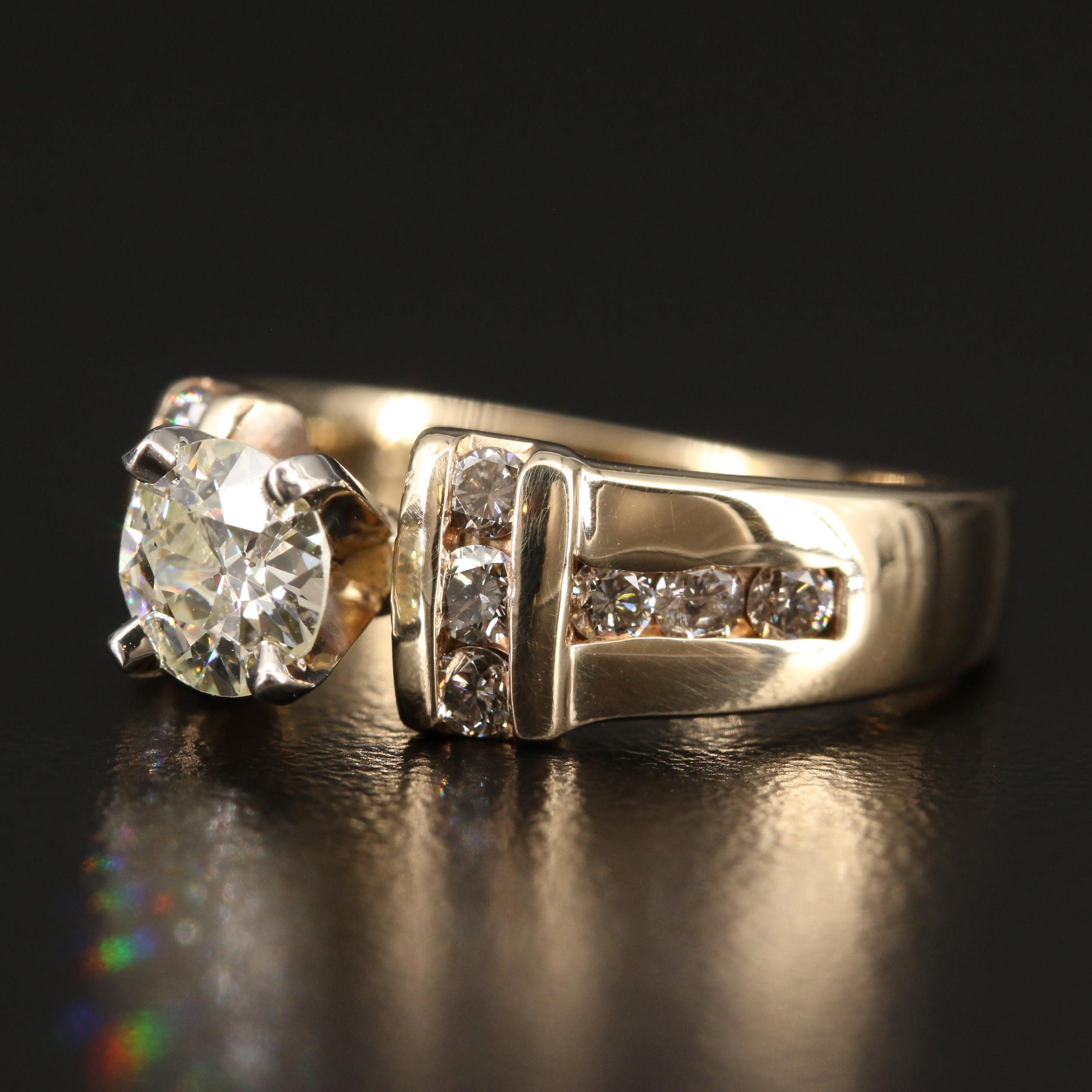 14K 1.14 CTW Diamond Ring