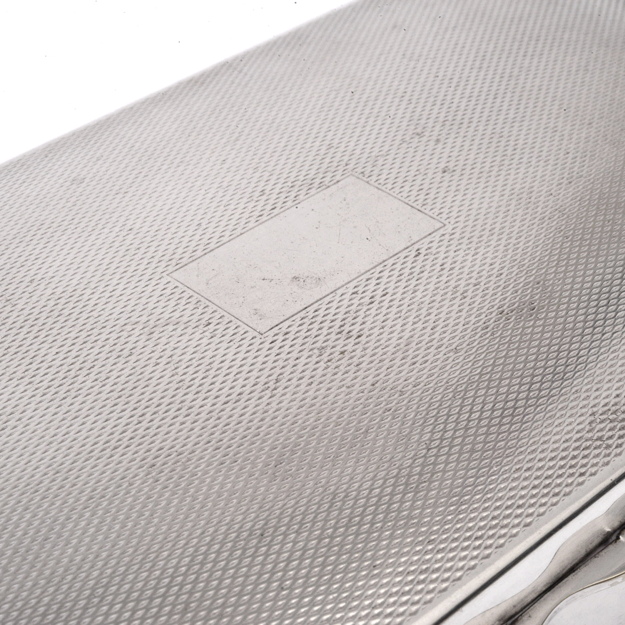 Harman Brothers "Aristocrat" Silver Plate Cigarette Box, Early/Mid 20th Century