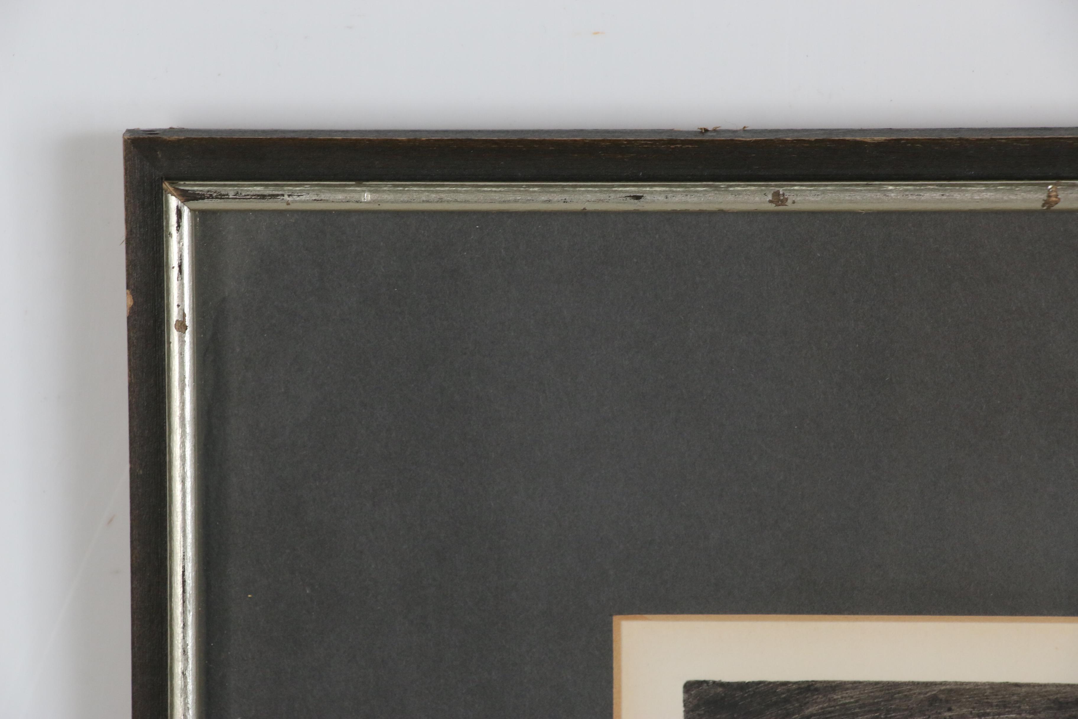 Sarah Carothers Rhode Etching "Beach People," 20th Century