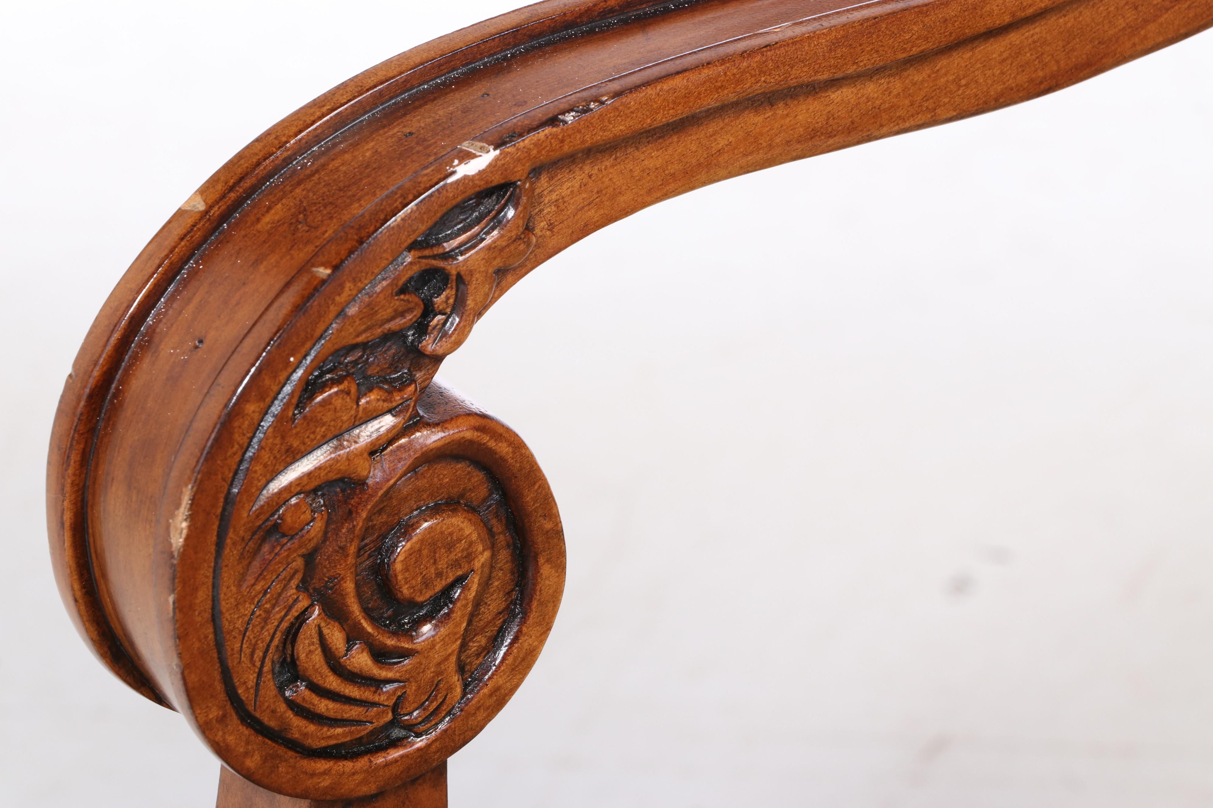 Ethan Allen "Goodwin" Dining Table and Eight "Adison" Chairs