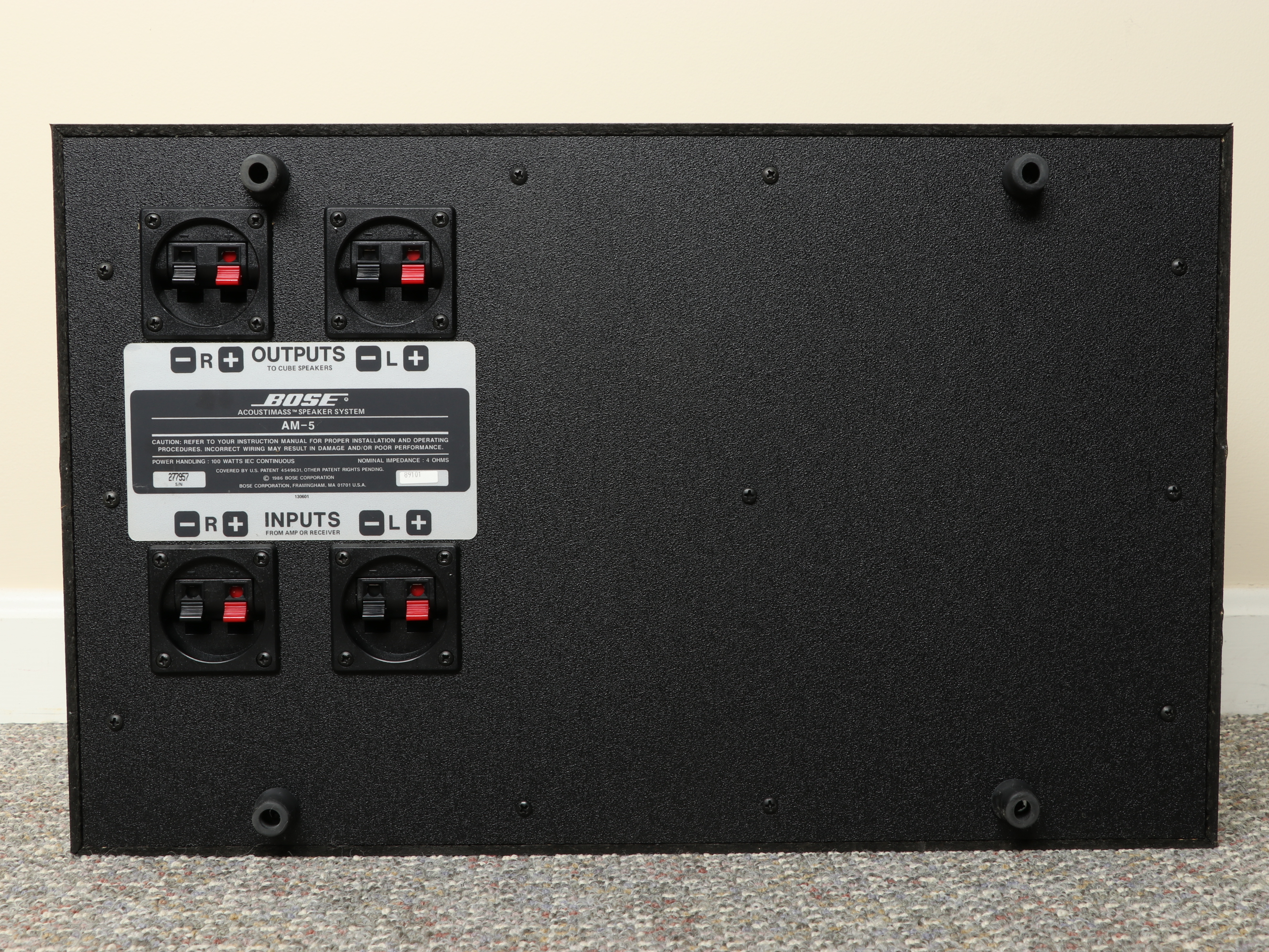 Bose Acoustimass AM-5 Speaker System