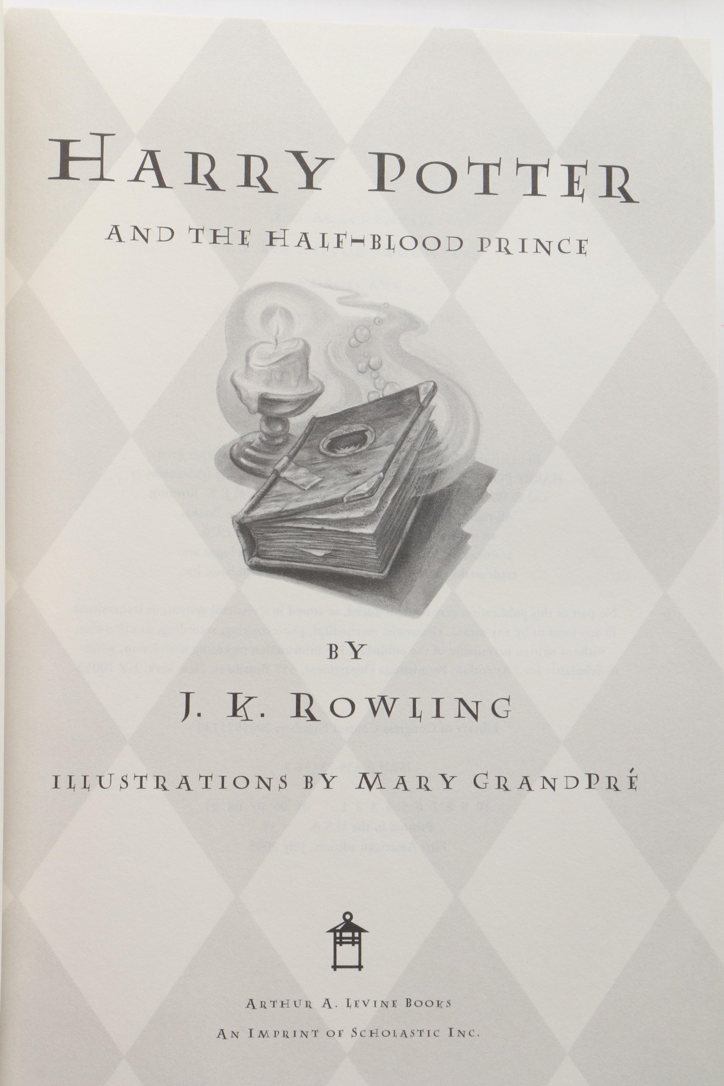 First American Edition "Harry Potter" Complete Series by J. K. Rowling