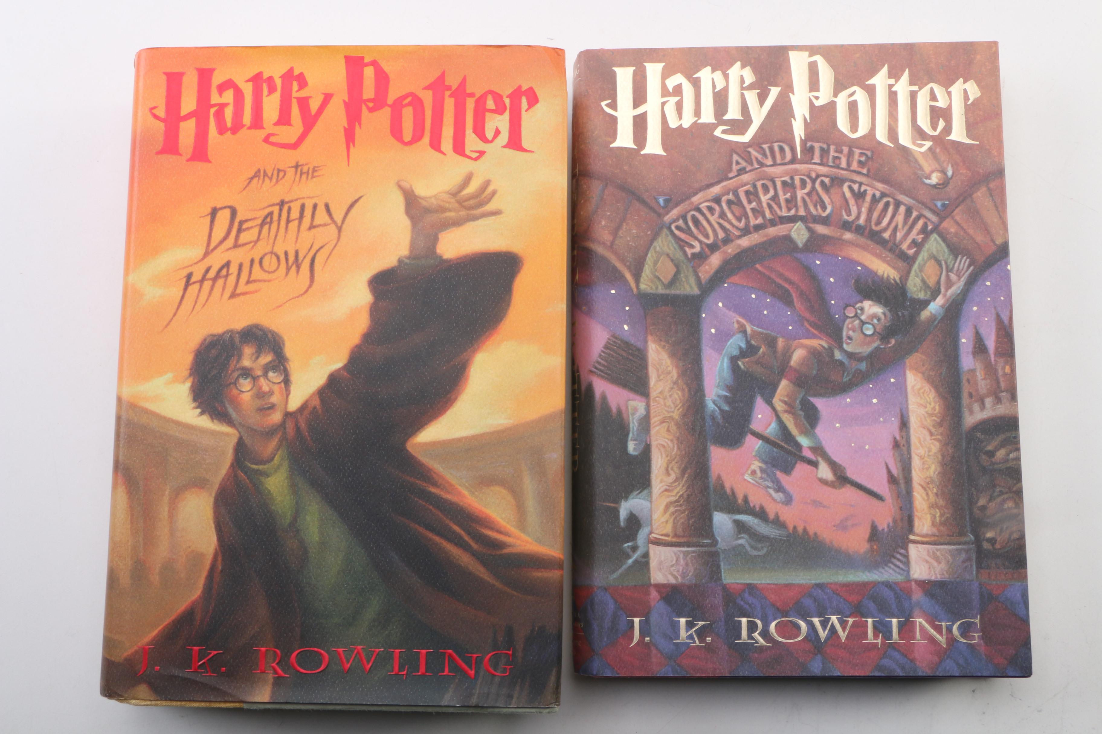 First American Edition "Harry Potter" Complete Series by J. K. Rowling