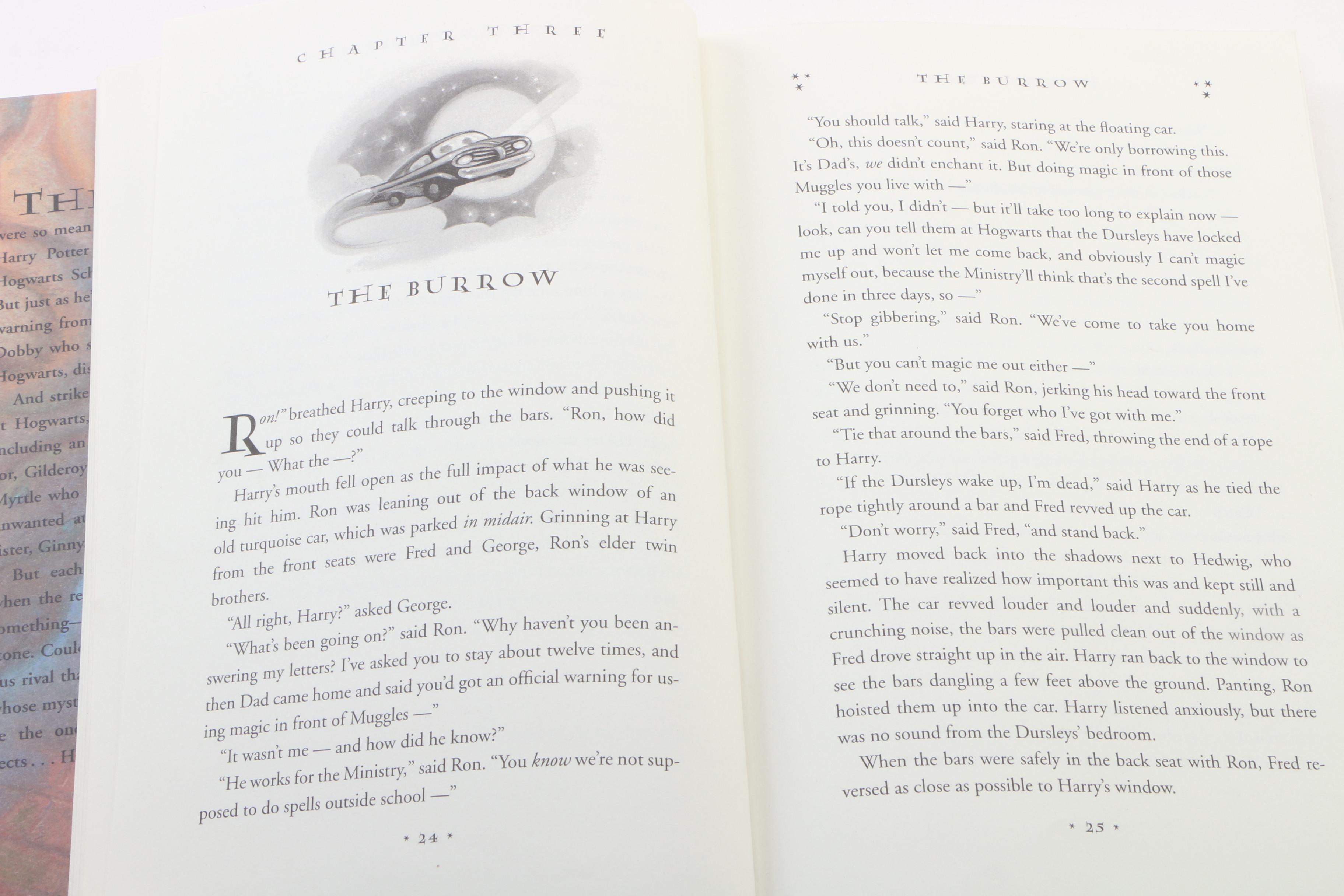 First American Edition "Harry Potter" Complete Series by J. K. Rowling