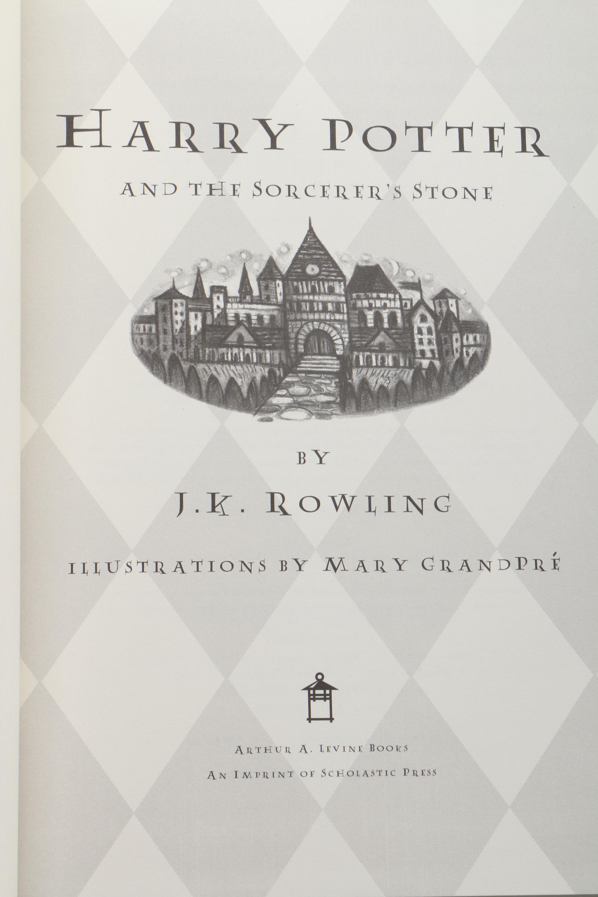 First American Edition "Harry Potter" Complete Series by J. K. Rowling