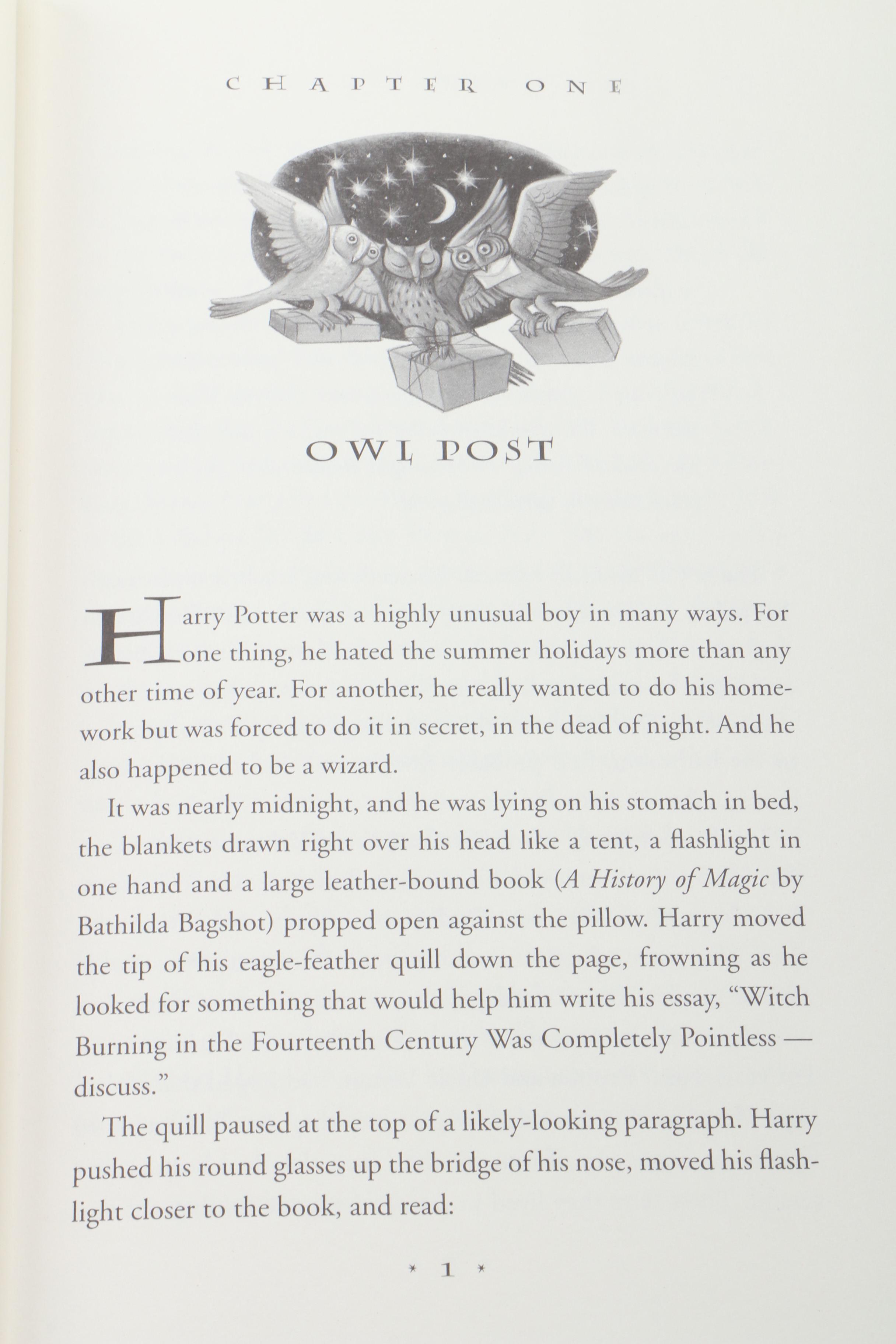 First American Edition "Harry Potter" Complete Series by J. K. Rowling