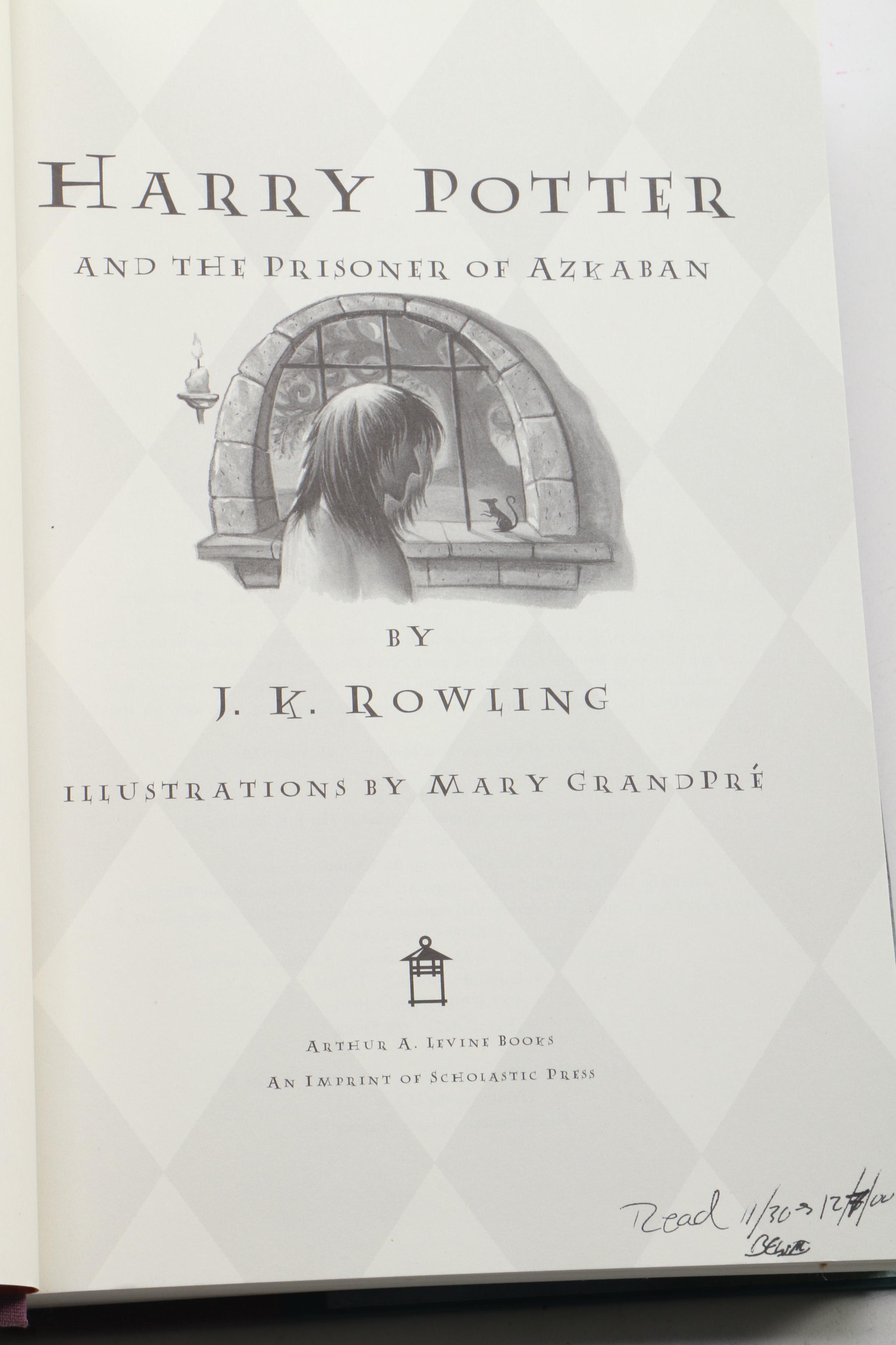 First American Edition "Harry Potter" Complete Series by J. K. Rowling