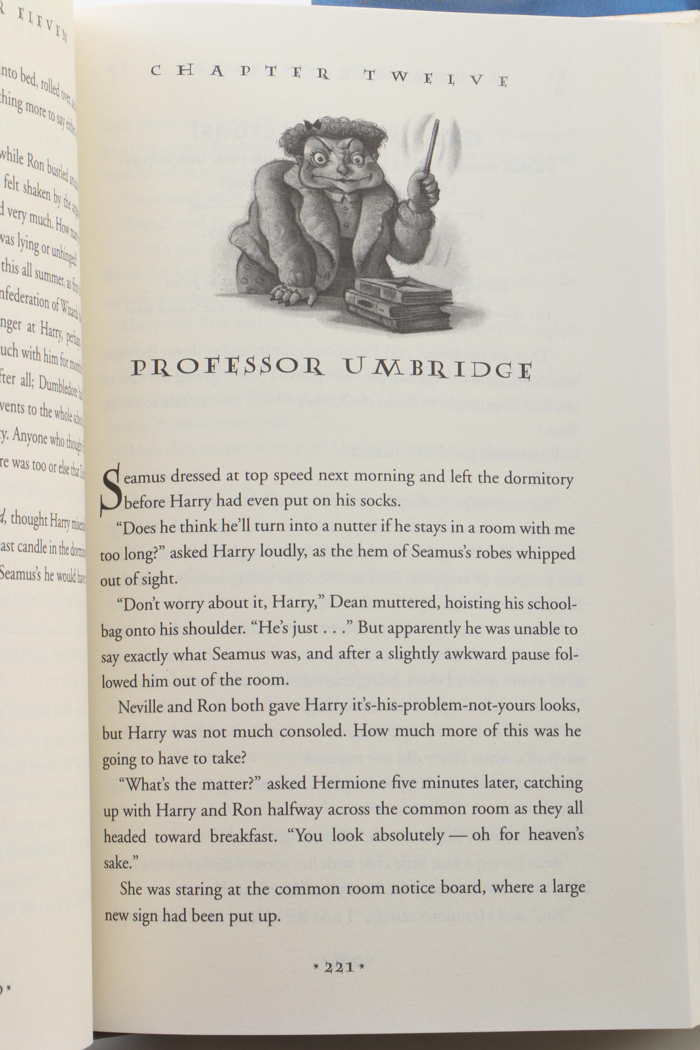 First American Edition "Harry Potter" Complete Series by J. K. Rowling