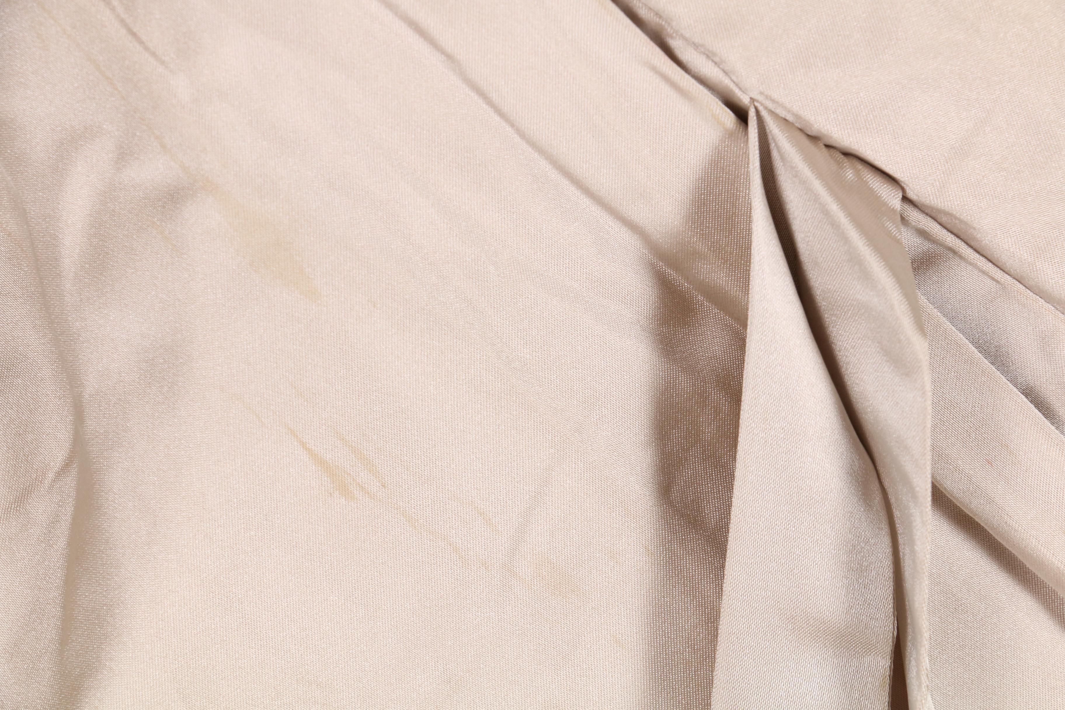 Chevron Pattern Fox Fur Coat, Vintage