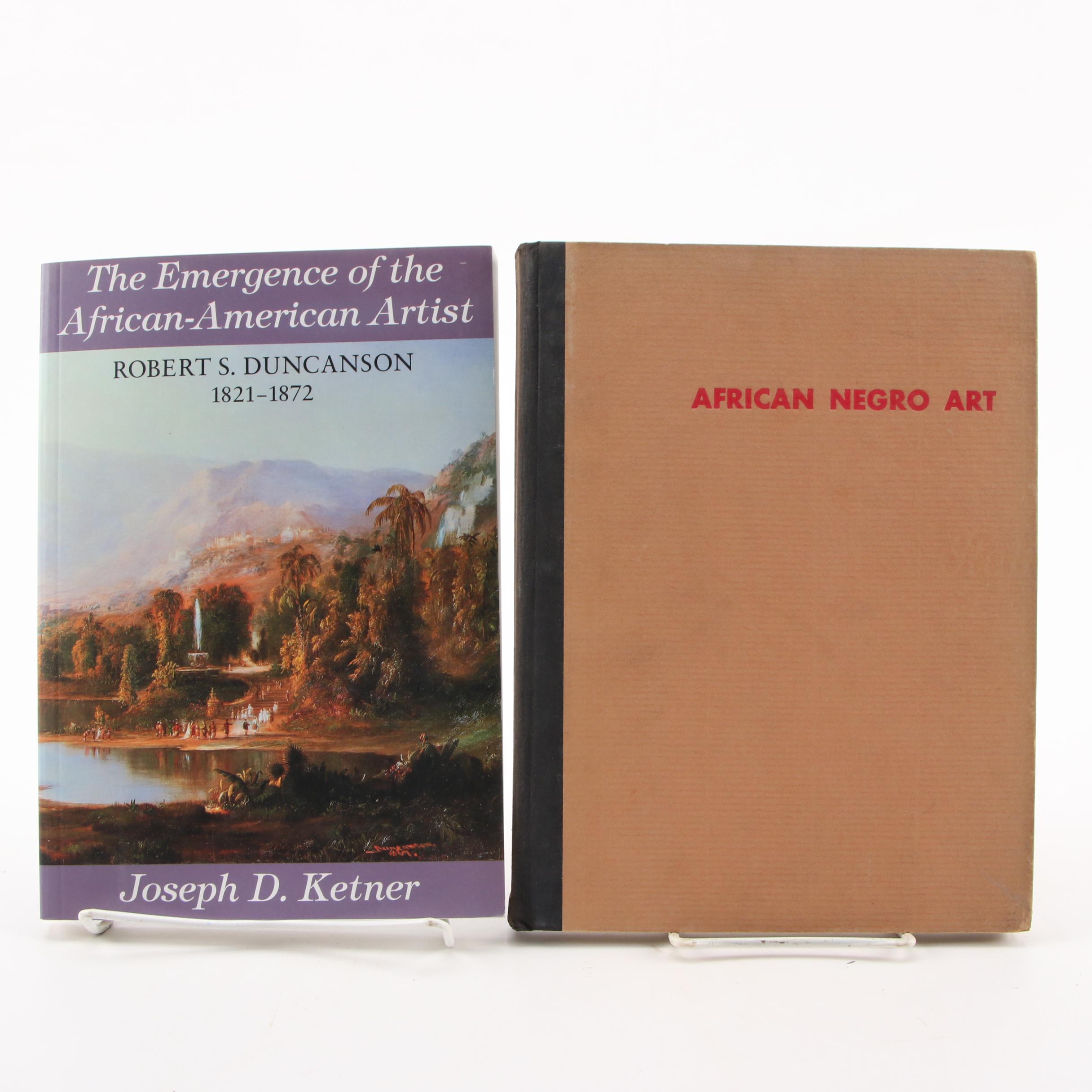"The Emergence of the African-American Artist" and "African Negro Art" Books