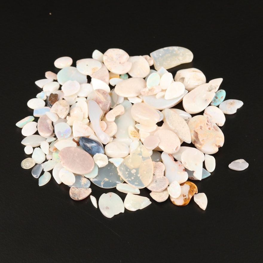 Loose 75.50 CTW Opal Cabochons