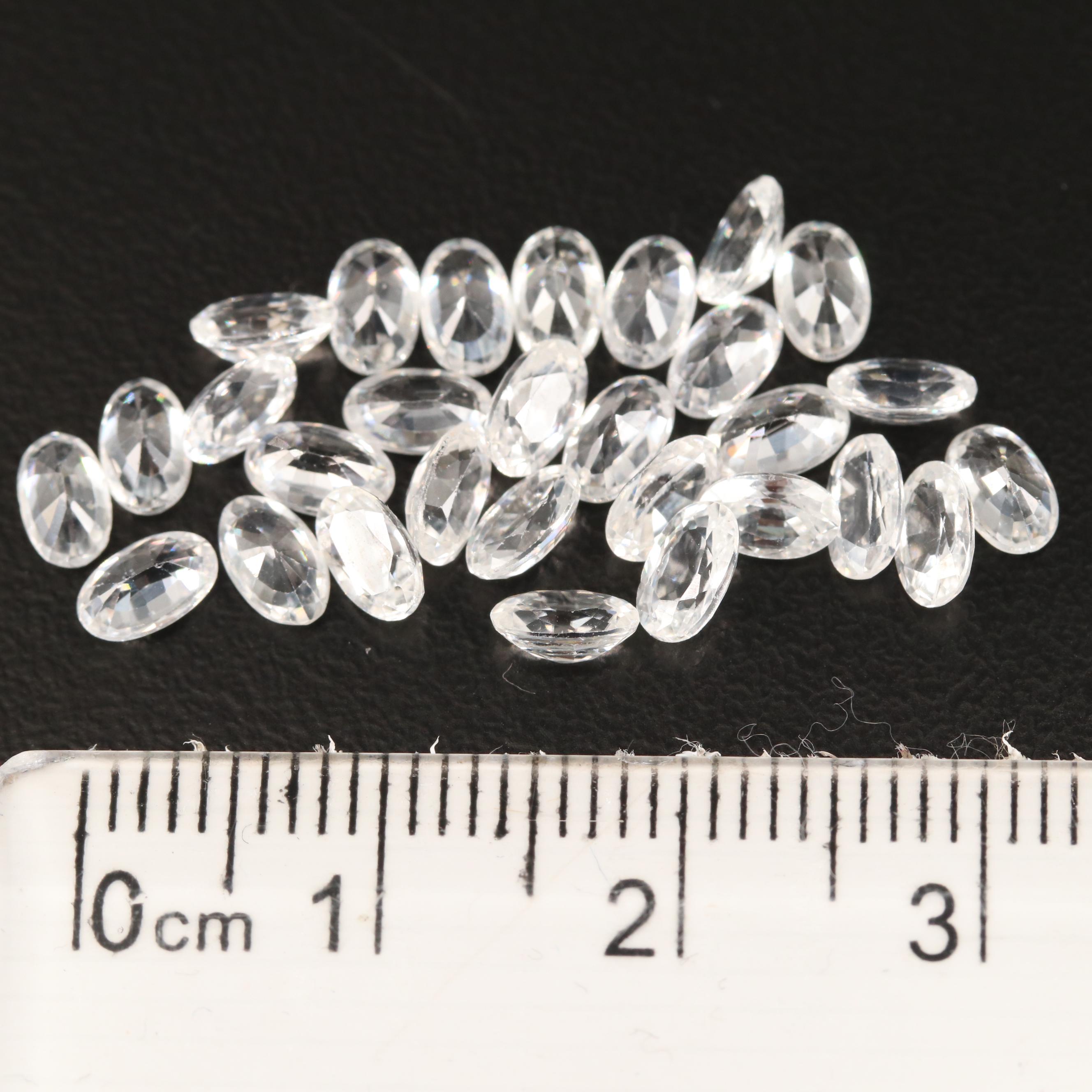 Loose 10.72 CTW Oval Faceted Zircon