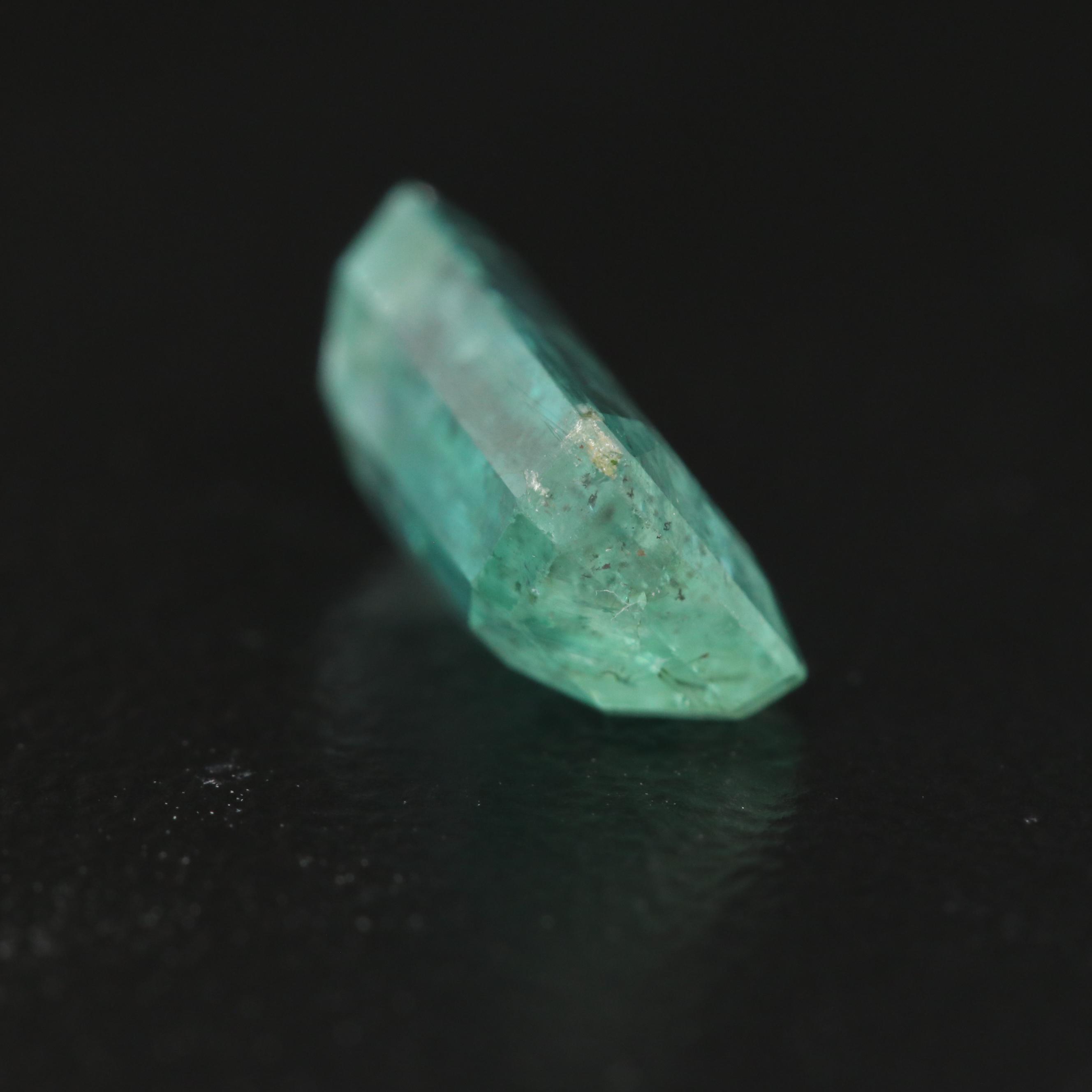 Loose 1.69 CT Cut Corner Rectangle Faceted Beryl