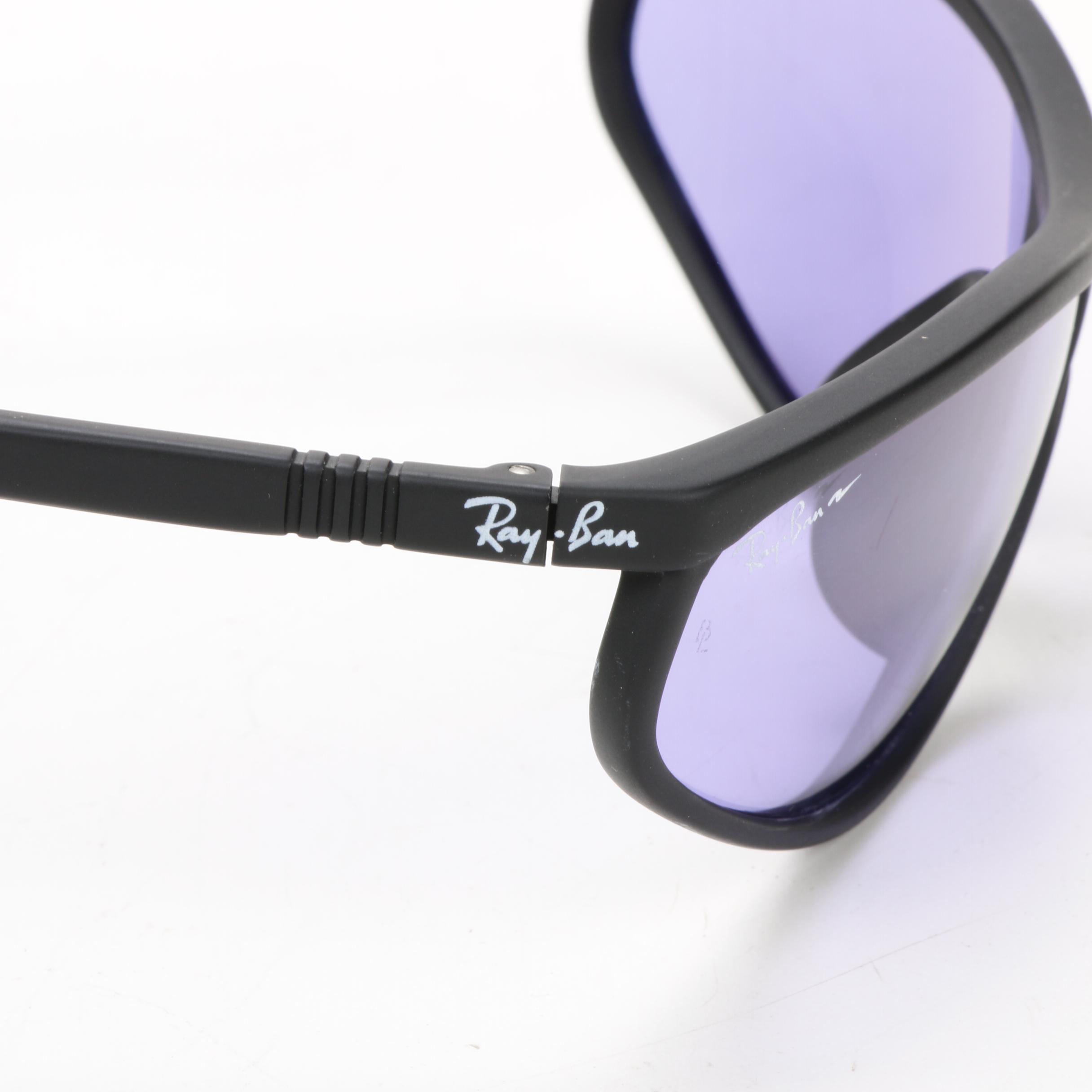 Ray-Ban W1737 Sports Series 2 Bausch & Lomb Purple Chromax Sunglasses