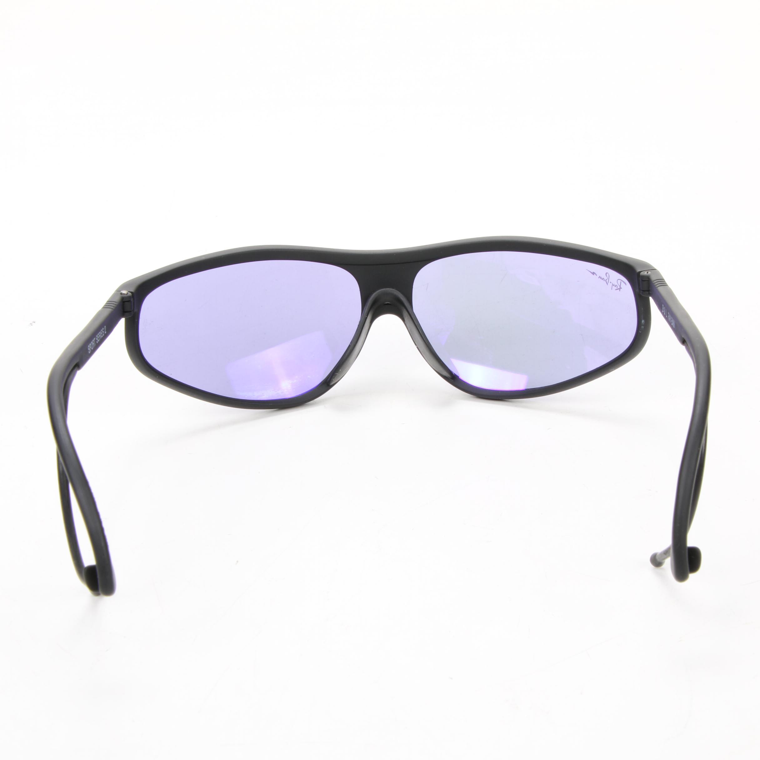 Ray-Ban W1737 Sports Series 2 Bausch & Lomb Purple Chromax Sunglasses