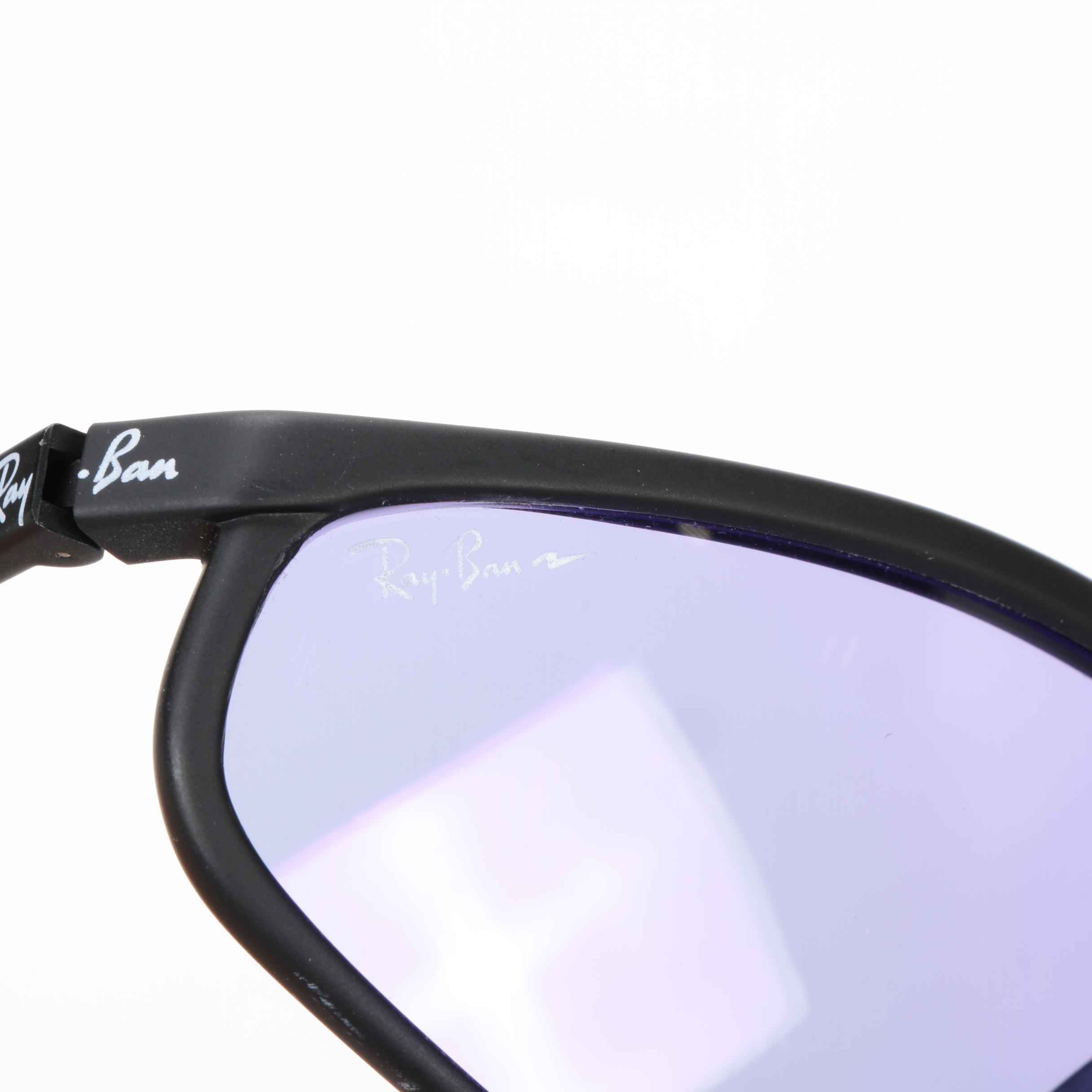 Ray-Ban W1737 Sports Series 2 Bausch & Lomb Purple Chromax Sunglasses