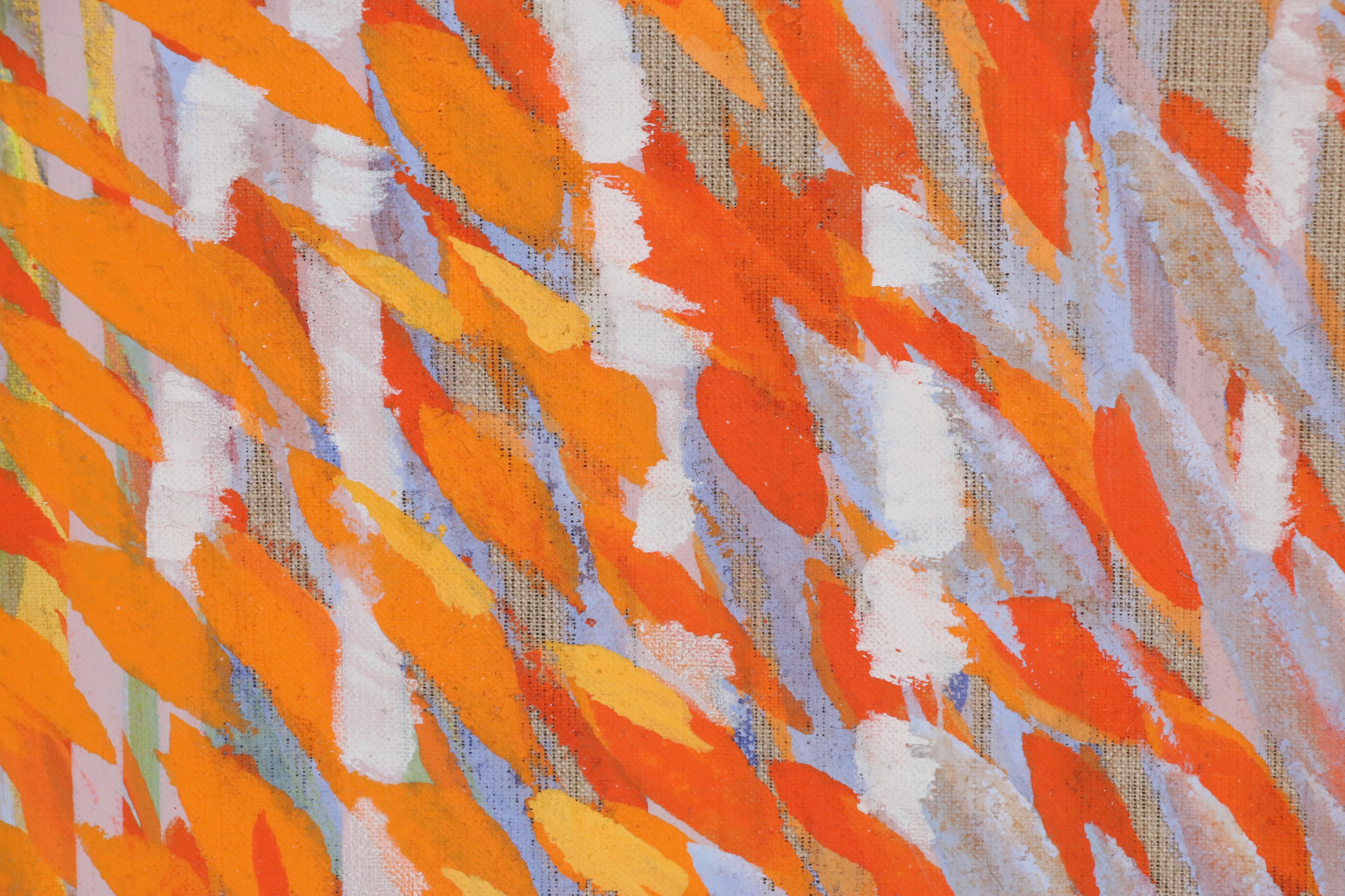 Kay Muir Acrylic Painting "Celestial Light", Late 20th Century