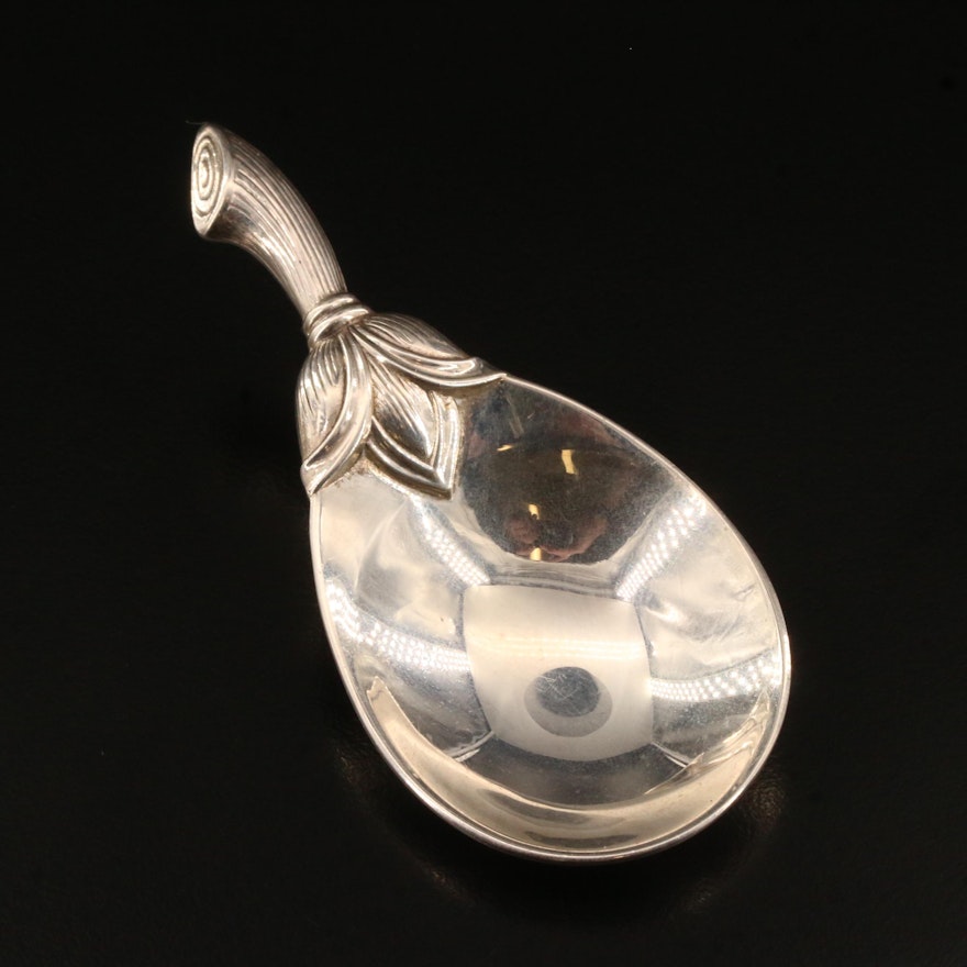 Gianmaria Buccellati Sterling Silver Tea Caddy Spoon