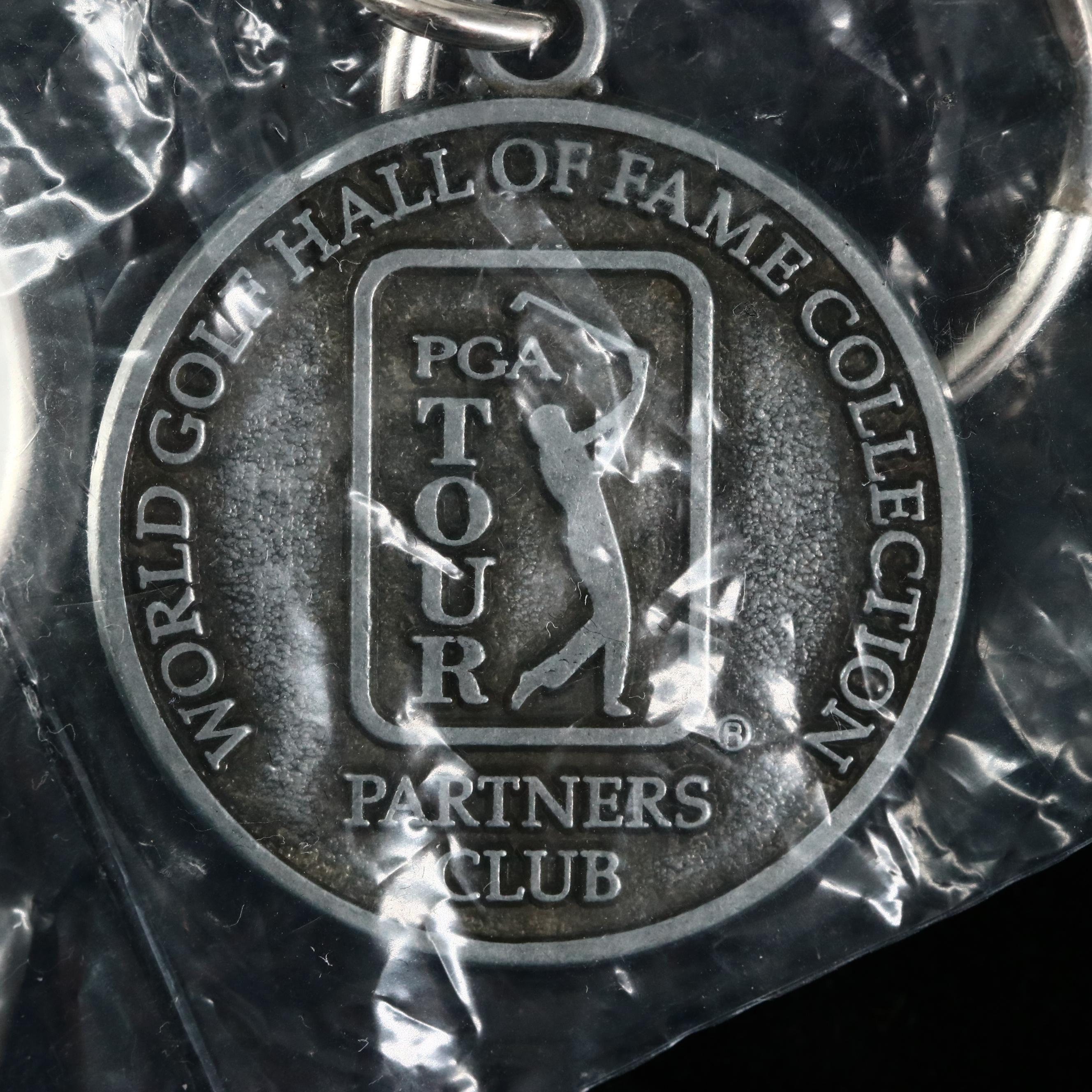 PGA Tour Partner's Club .999 Fine Silver Hall of Fame Golfers Rounds