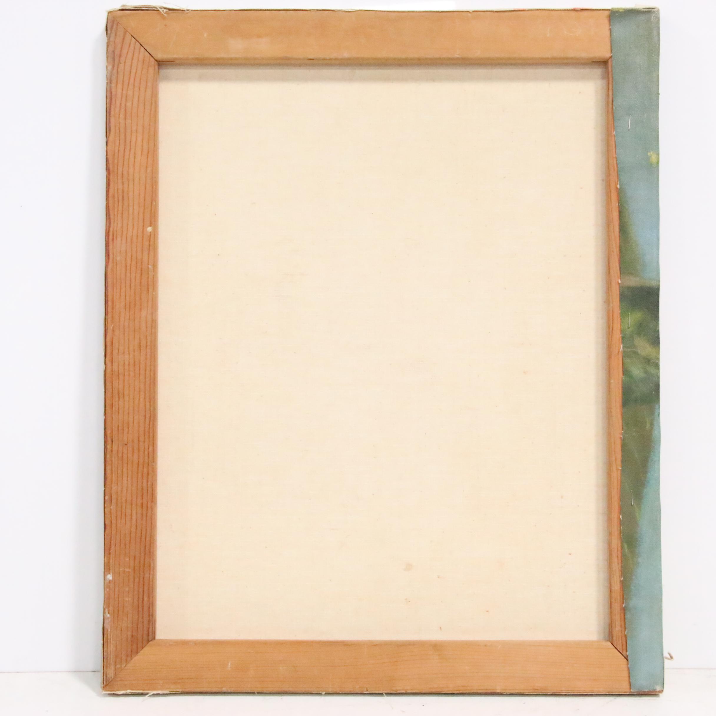 Jacques Zuccaire Figure Oil Painting of Seated Woman EBTH