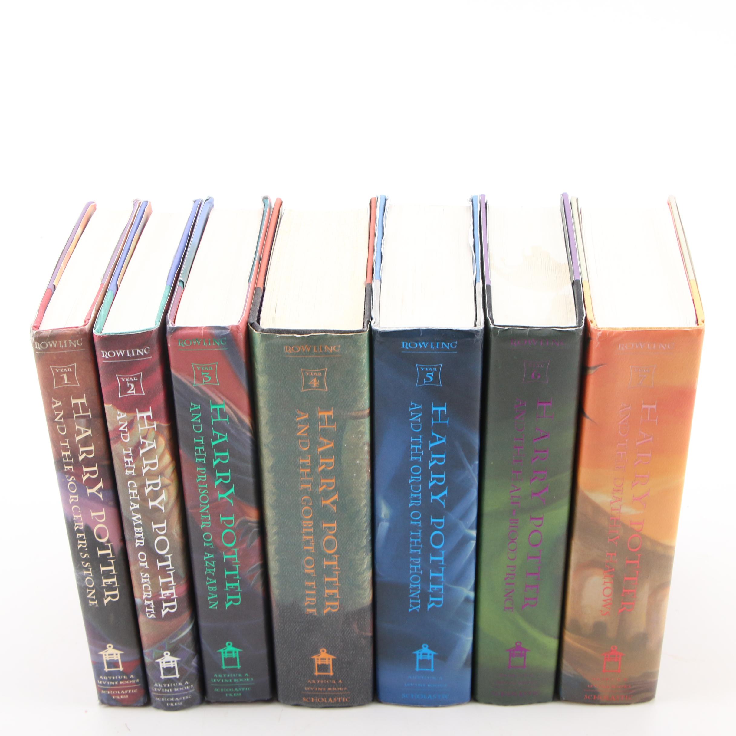 First American Edition "Harry Potter" Complete Set by J. K. Rowling