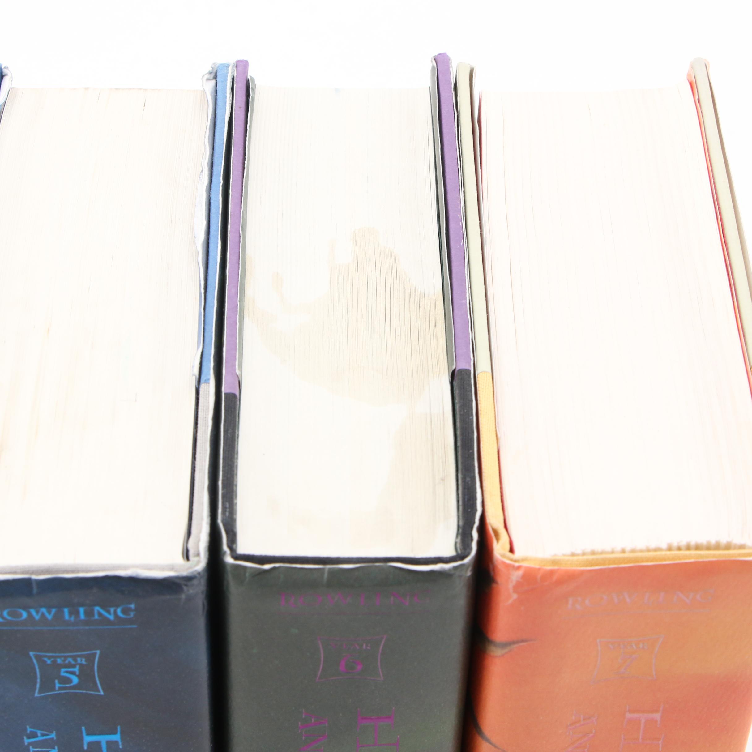 First American Edition "Harry Potter" Complete Set by J. K. Rowling