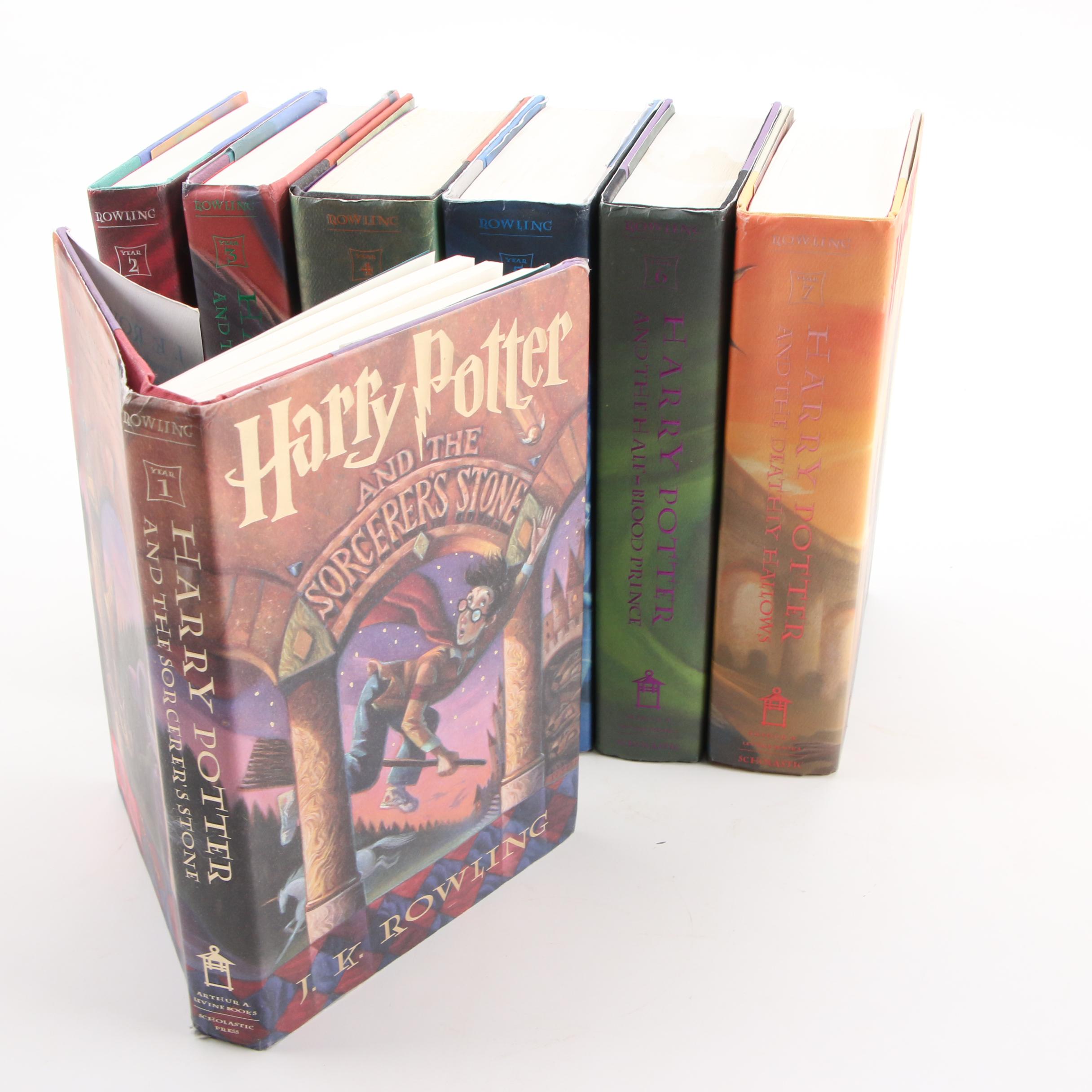 First American Edition "Harry Potter" Complete Set by J. K. Rowling