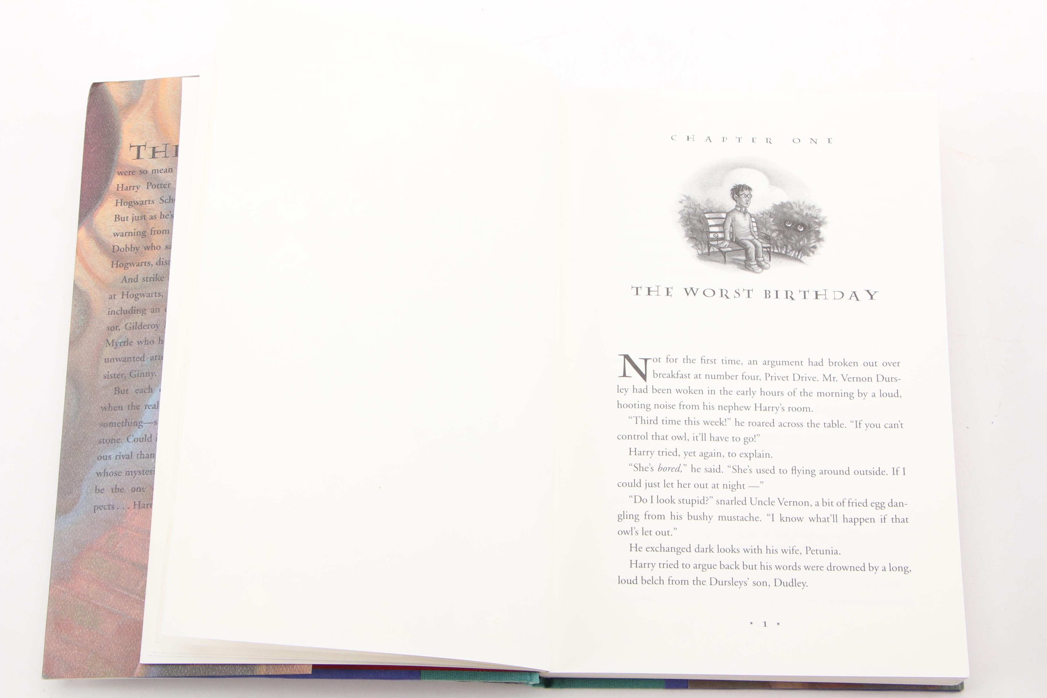 First American Edition "Harry Potter" Complete Set by J. K. Rowling