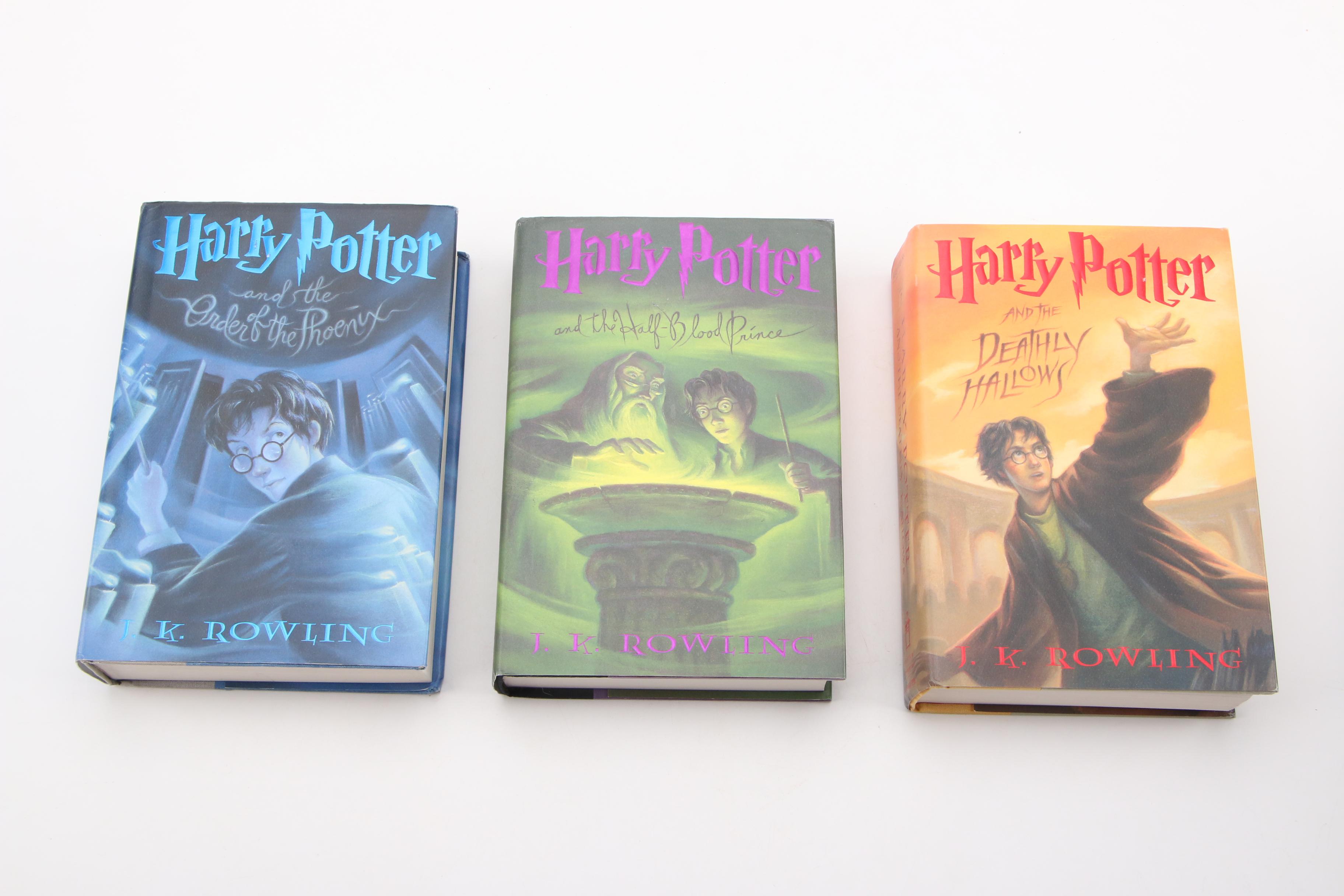 First American Edition "Harry Potter" Complete Set by J. K. Rowling