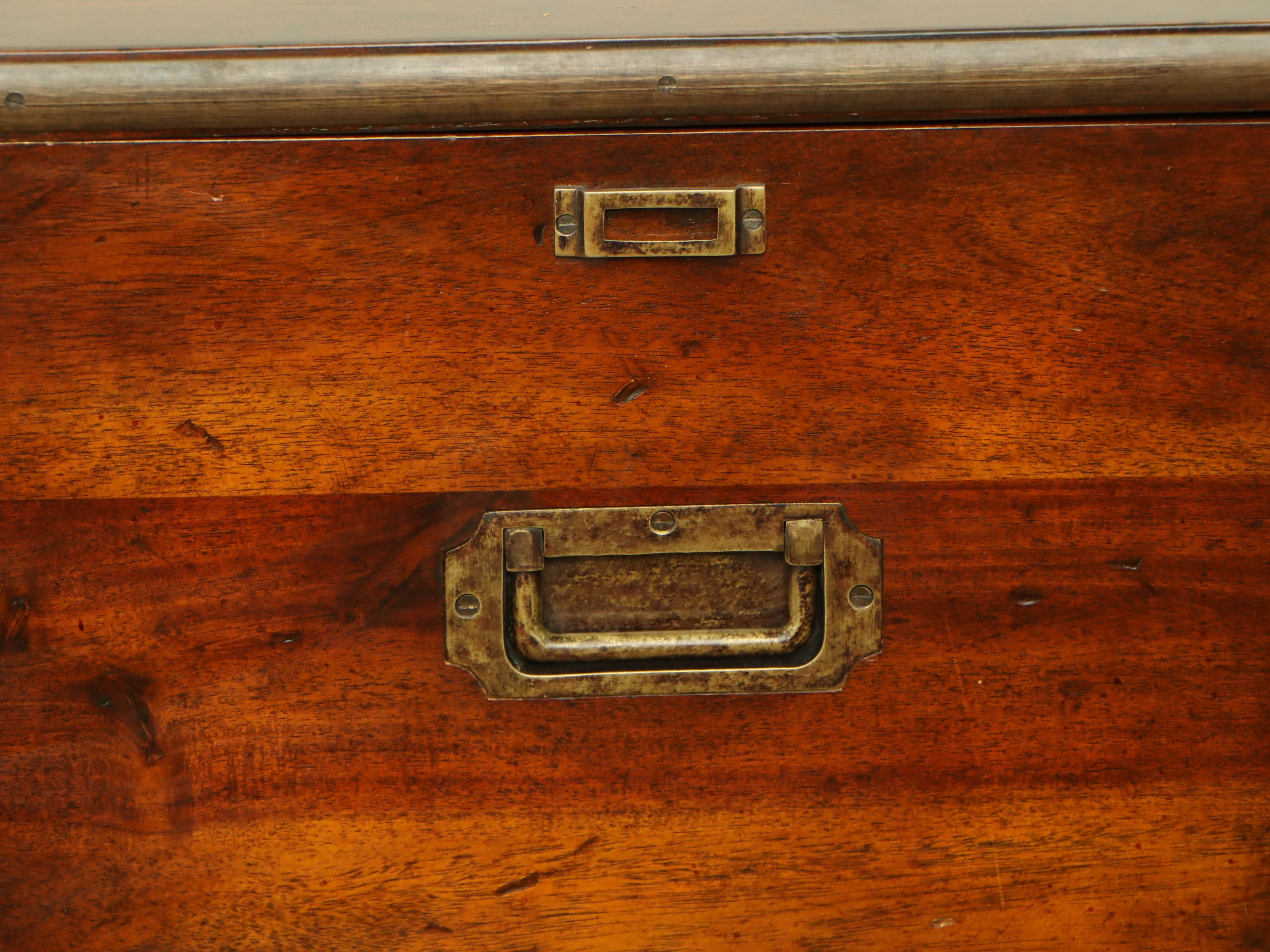 Theodore Alexander "Campaign Collection" 6-Drawer File Cabinet