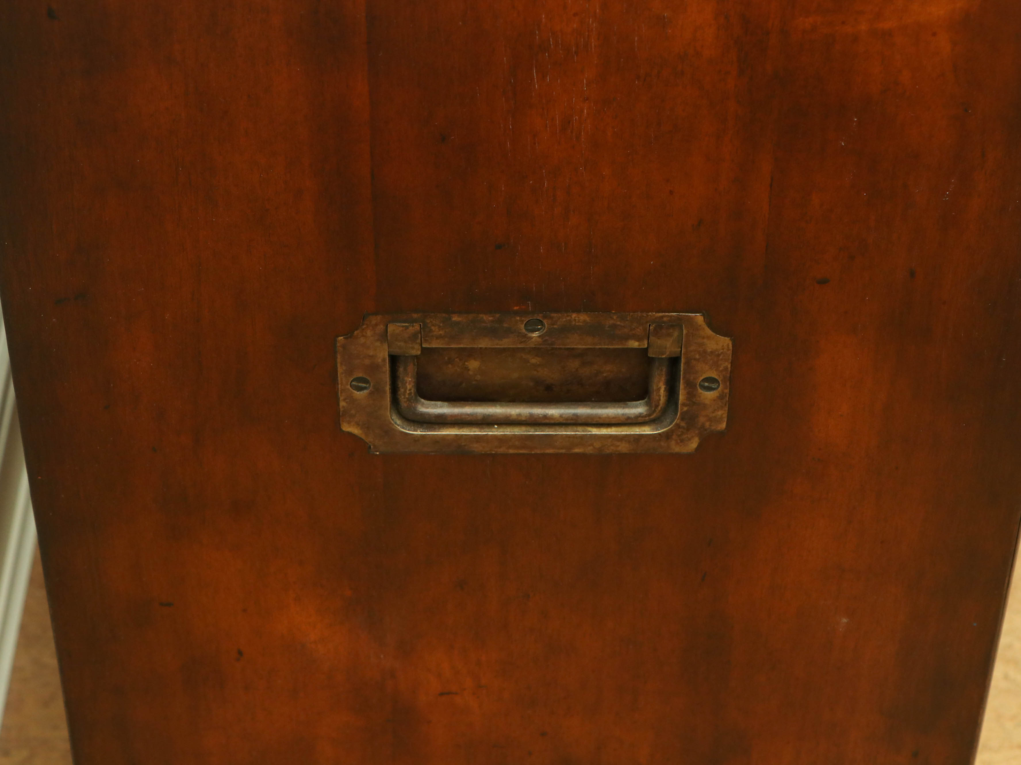 Theodore Alexander "Campaign Collection" 6-Drawer File Cabinet