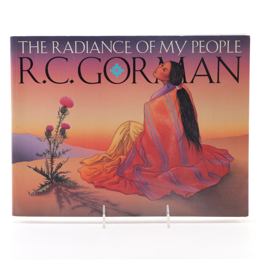 Signed First Edition "The Radiance of My People" by R. C. Gorman, 1992