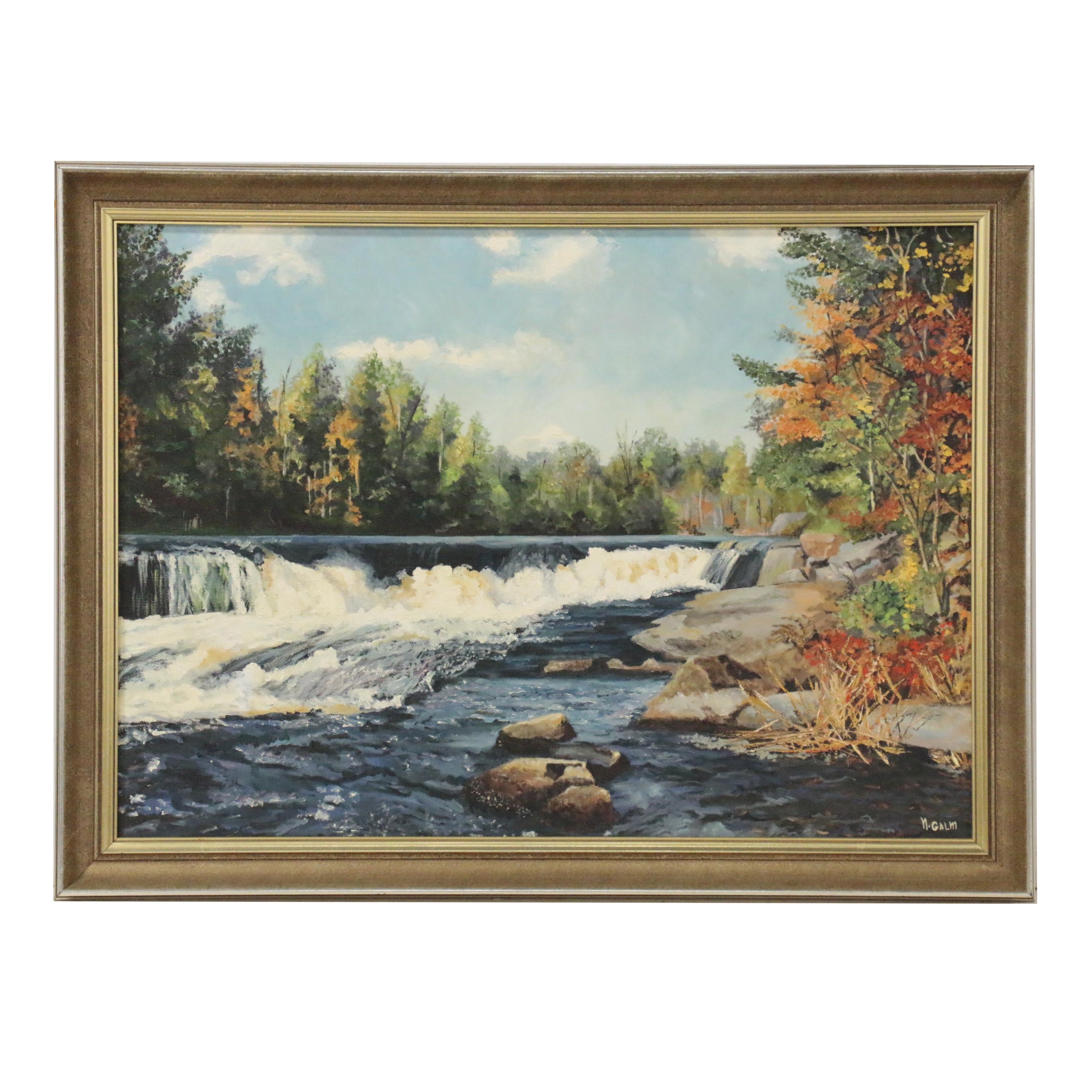 Nancy Galm Landscape Oil Painting, Late 20th to 21st Century