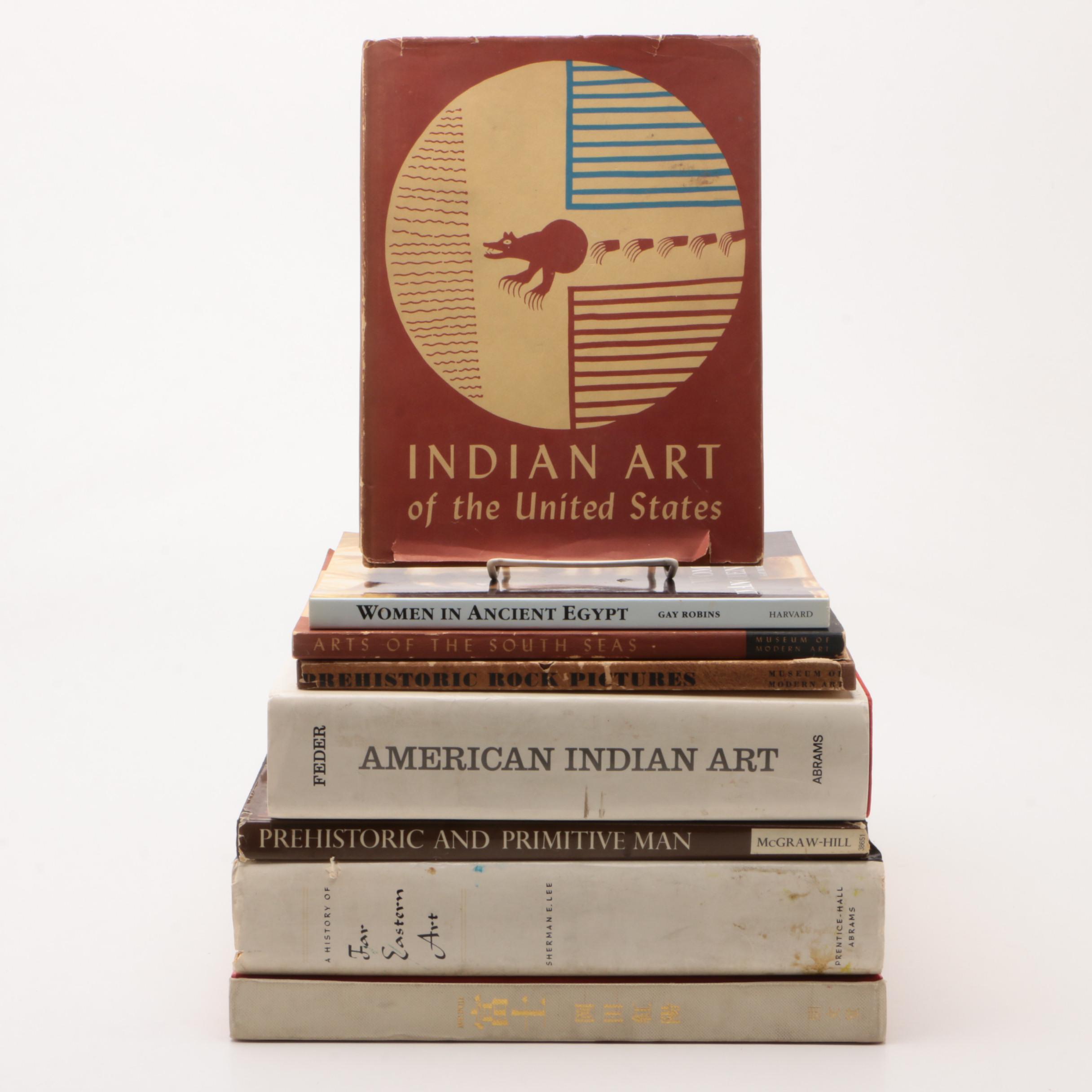 Art History Book Collection of Native American and Global Art