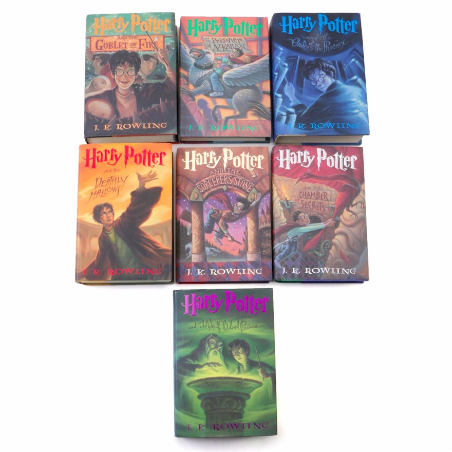 First American Edition "Harry Potter" Complete Series by J. K. Rowling